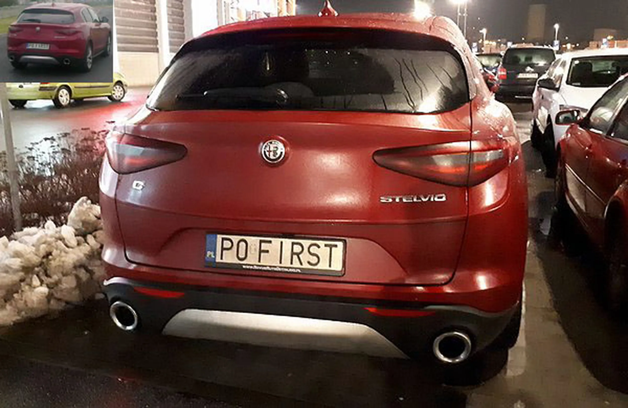 Fajny numer, blacha P0 FIRST