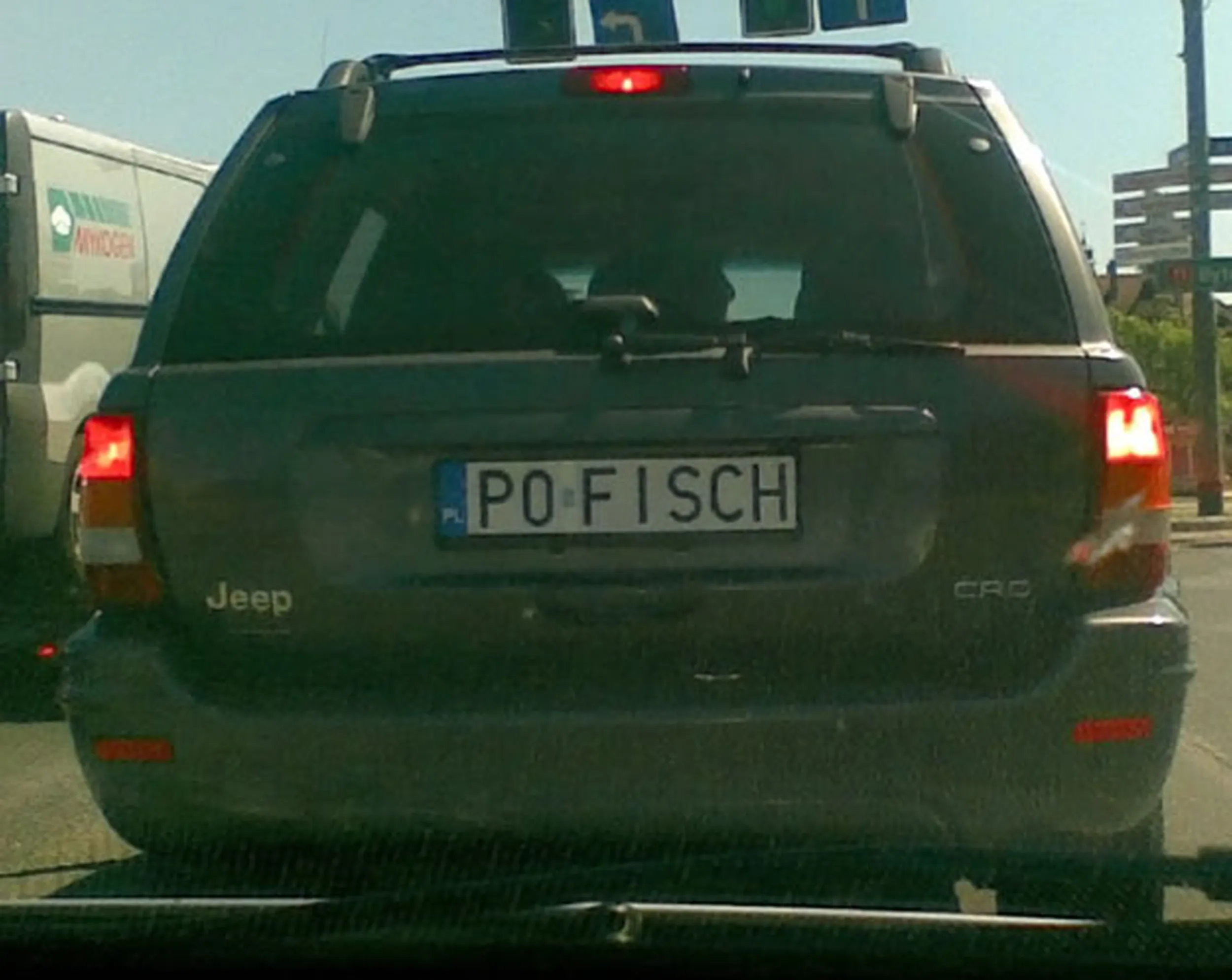 Fajny numer, blacha P0 FISCH