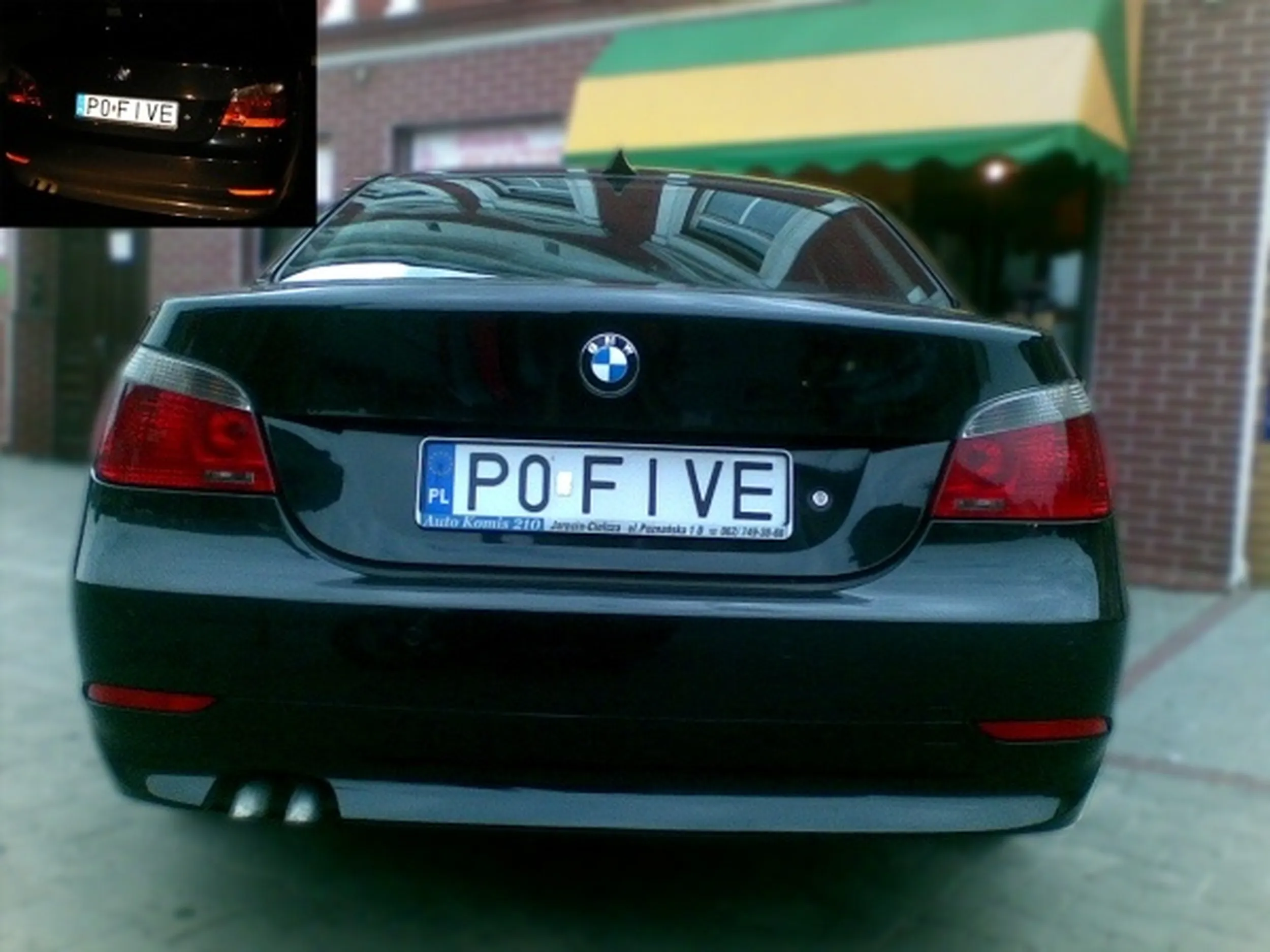 Fajny numer, blacha P0 FIVE