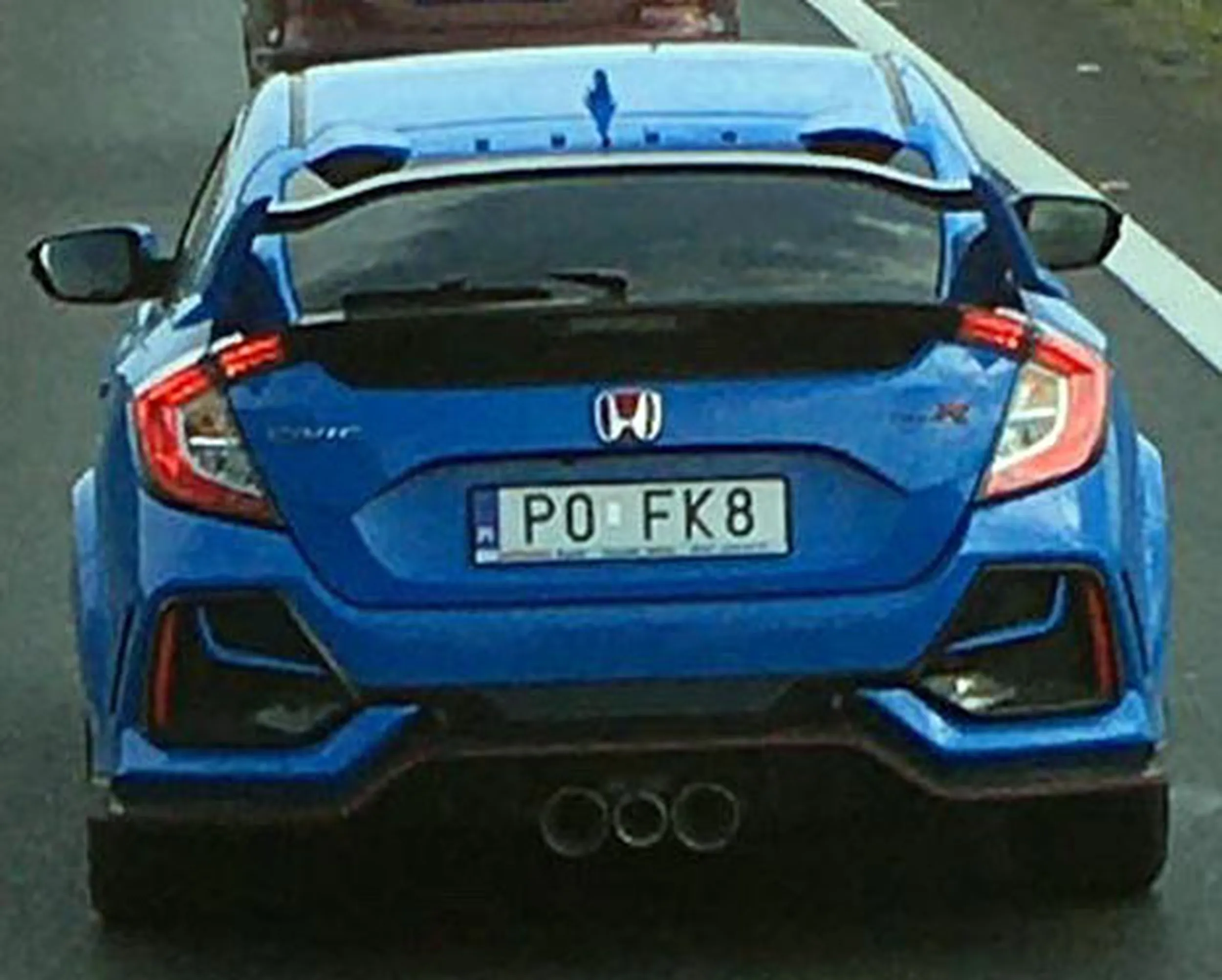 Fajny numer, blacha P0 FK8