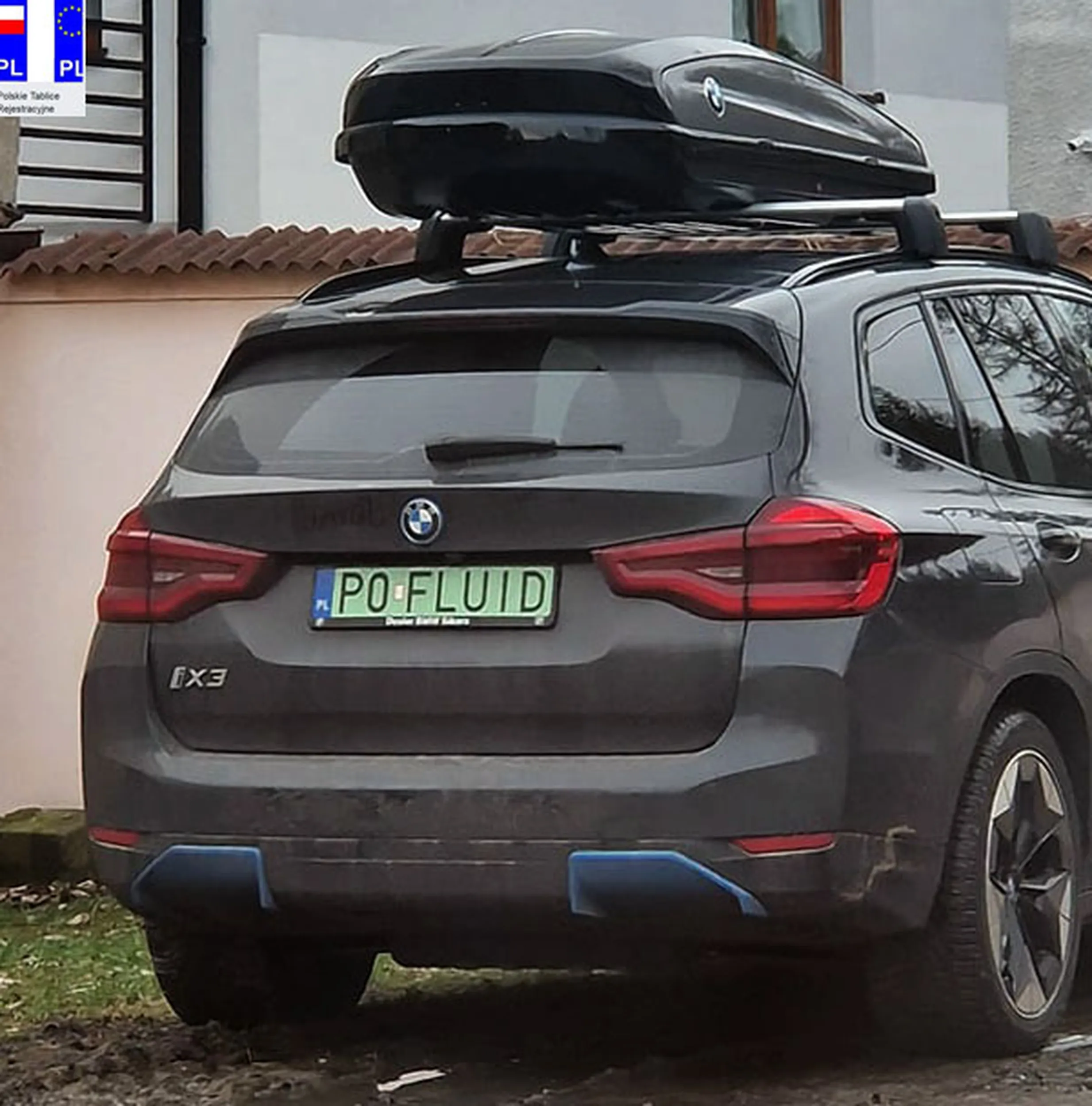 Fajny numer, blacha P0 FLUID