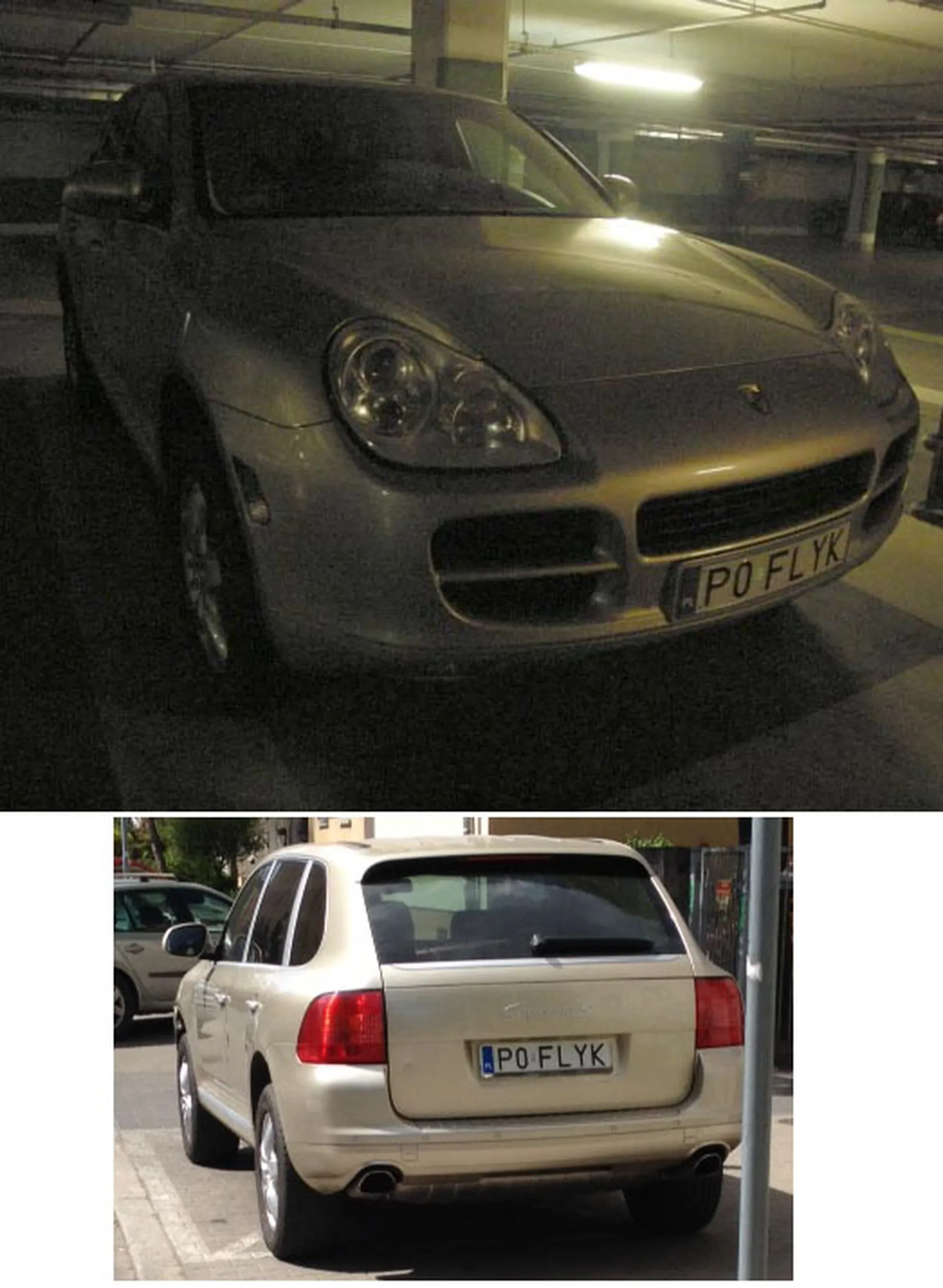 Fajny numer, blacha P0 FLYK