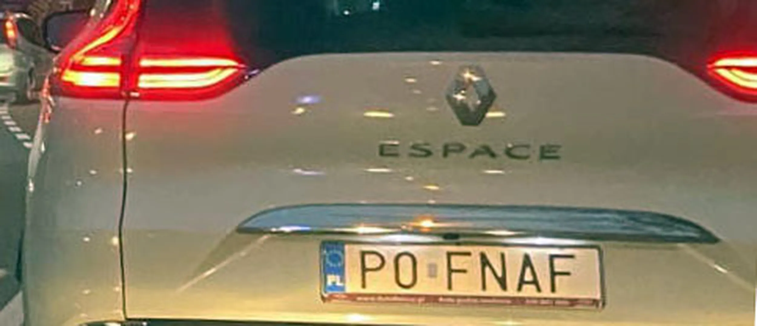 Fajny numer, blacha P0 FNAF