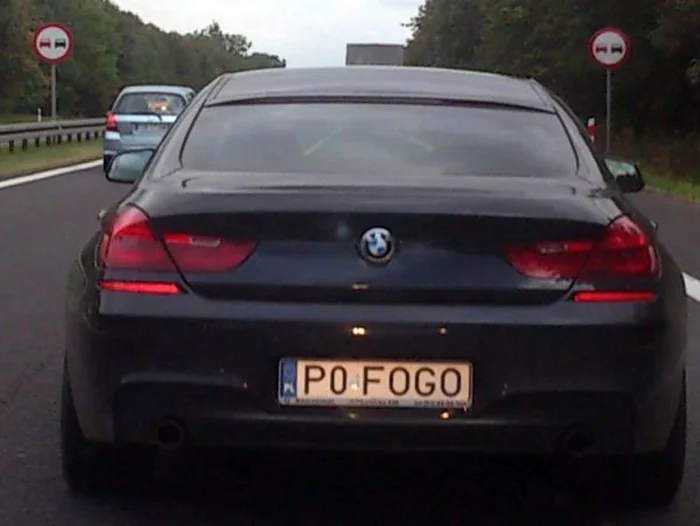 Fajny numer, blacha P0 FOGO