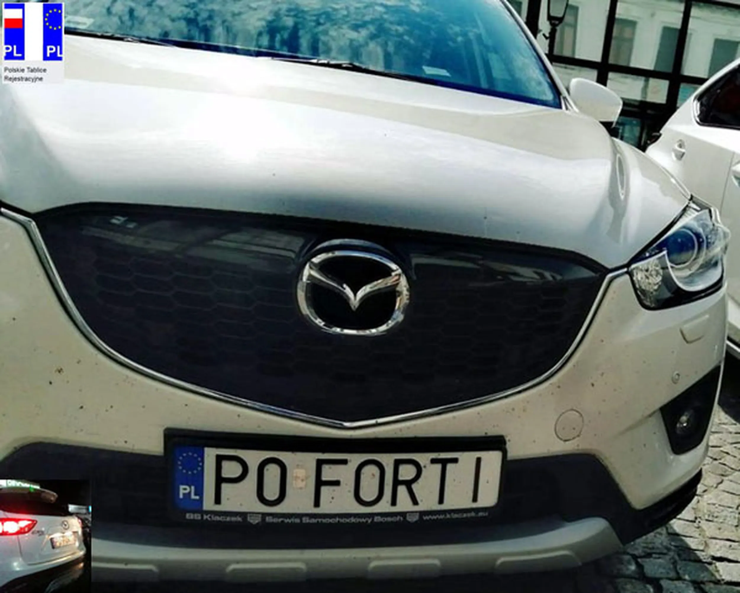 Fajny numer, blacha P0 FORTI