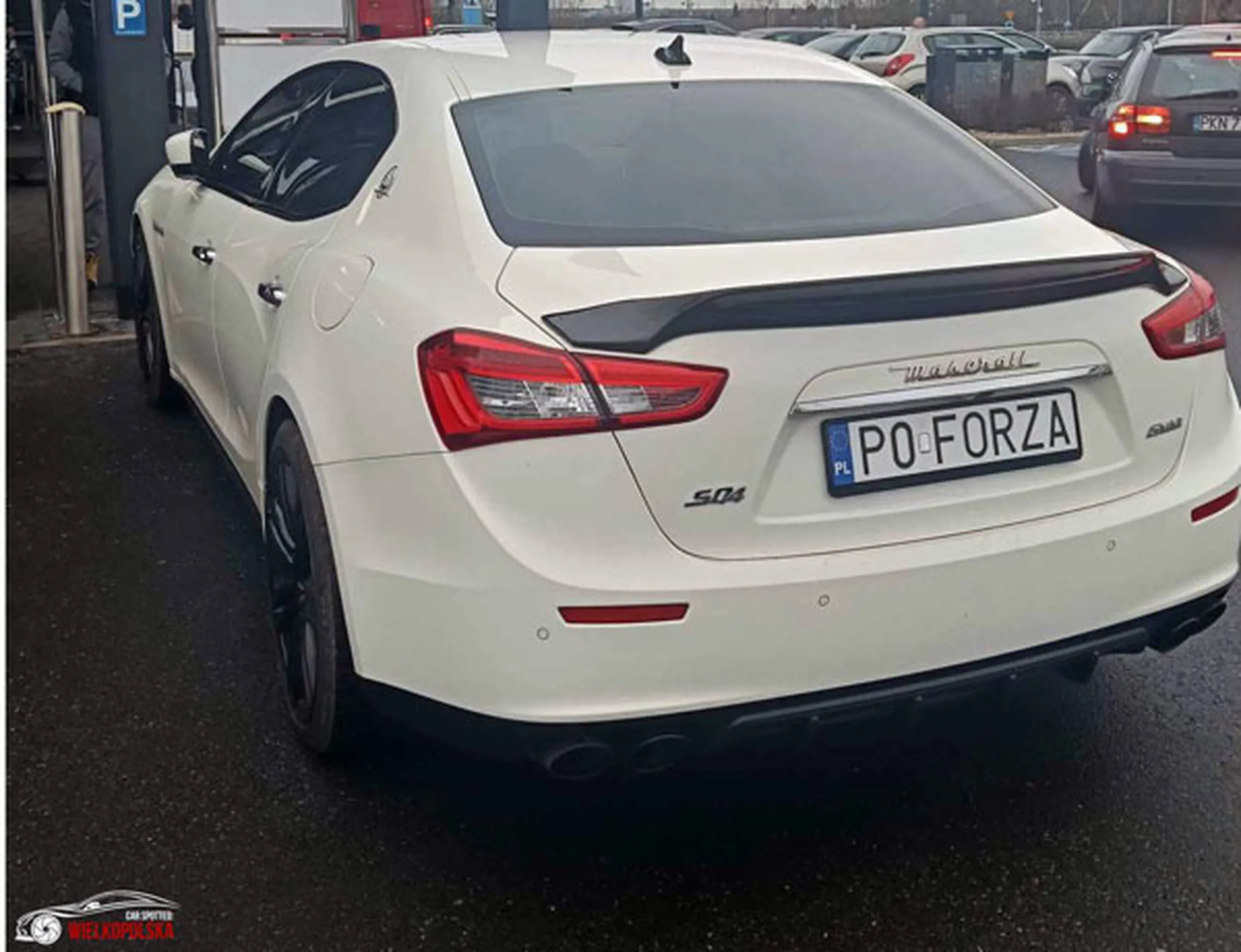 Fajny numer, blacha P0 FORZA