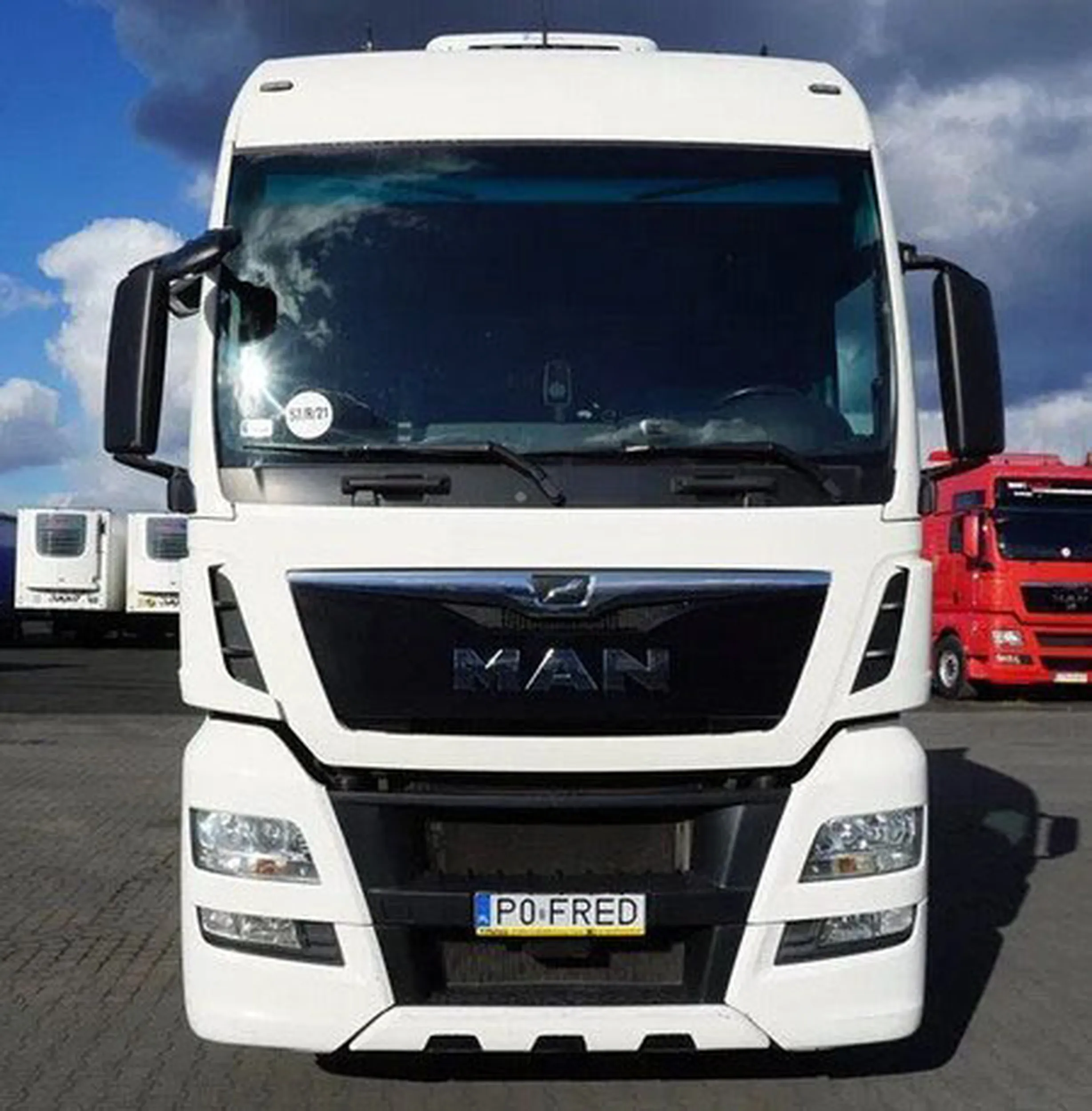 Fajny numer, blacha P0 FRED