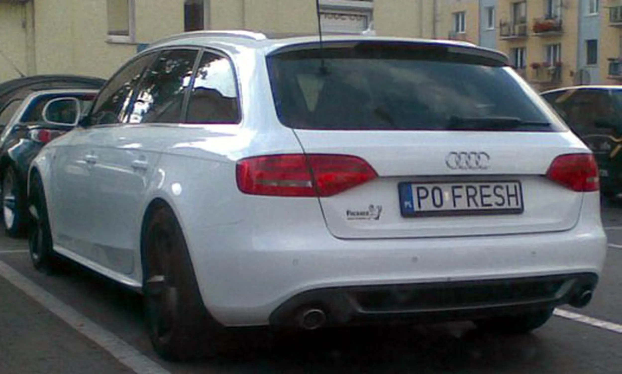 Fajny numer, blacha P0 FRESH