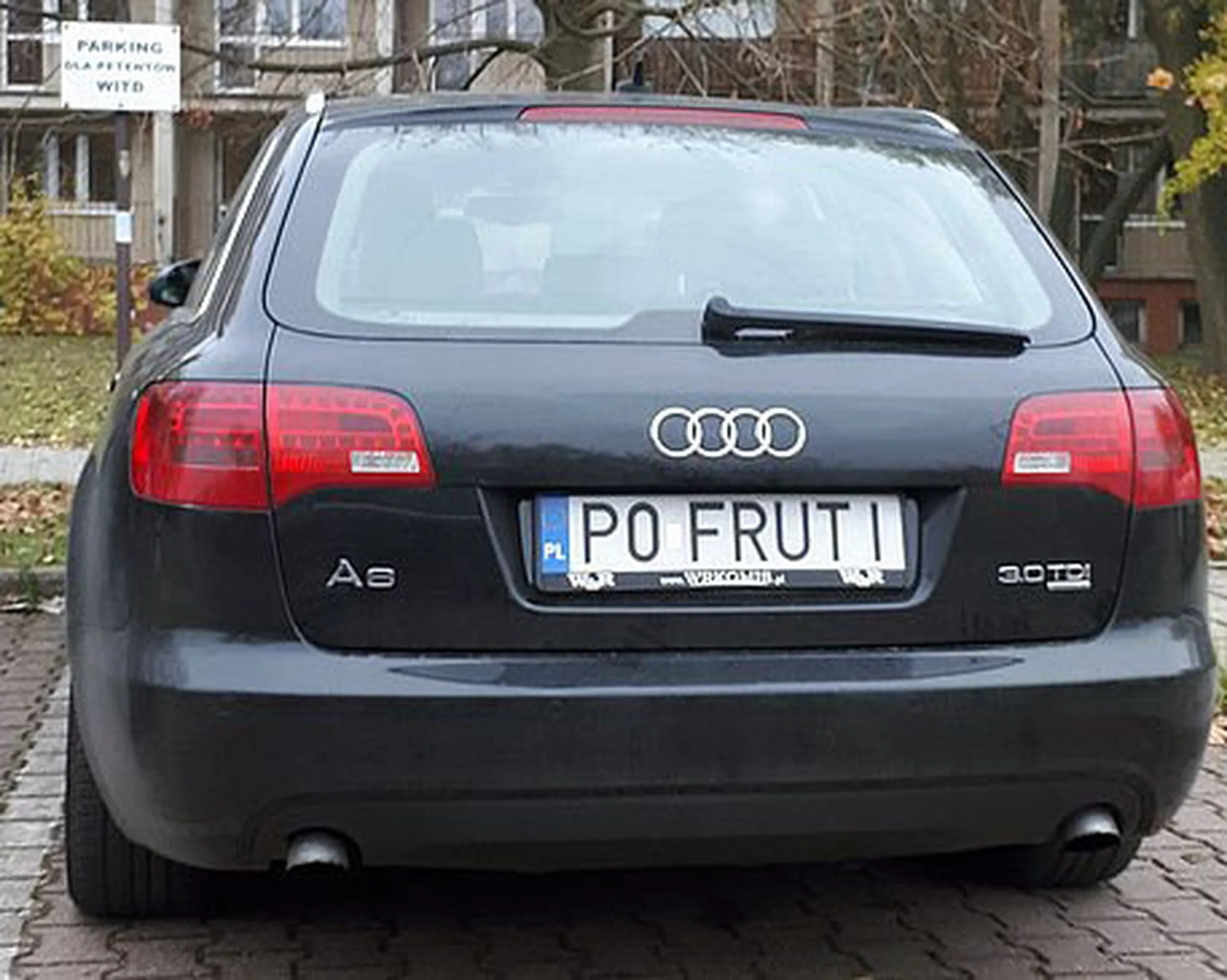 Fajny numer, blacha P0 FRUTI