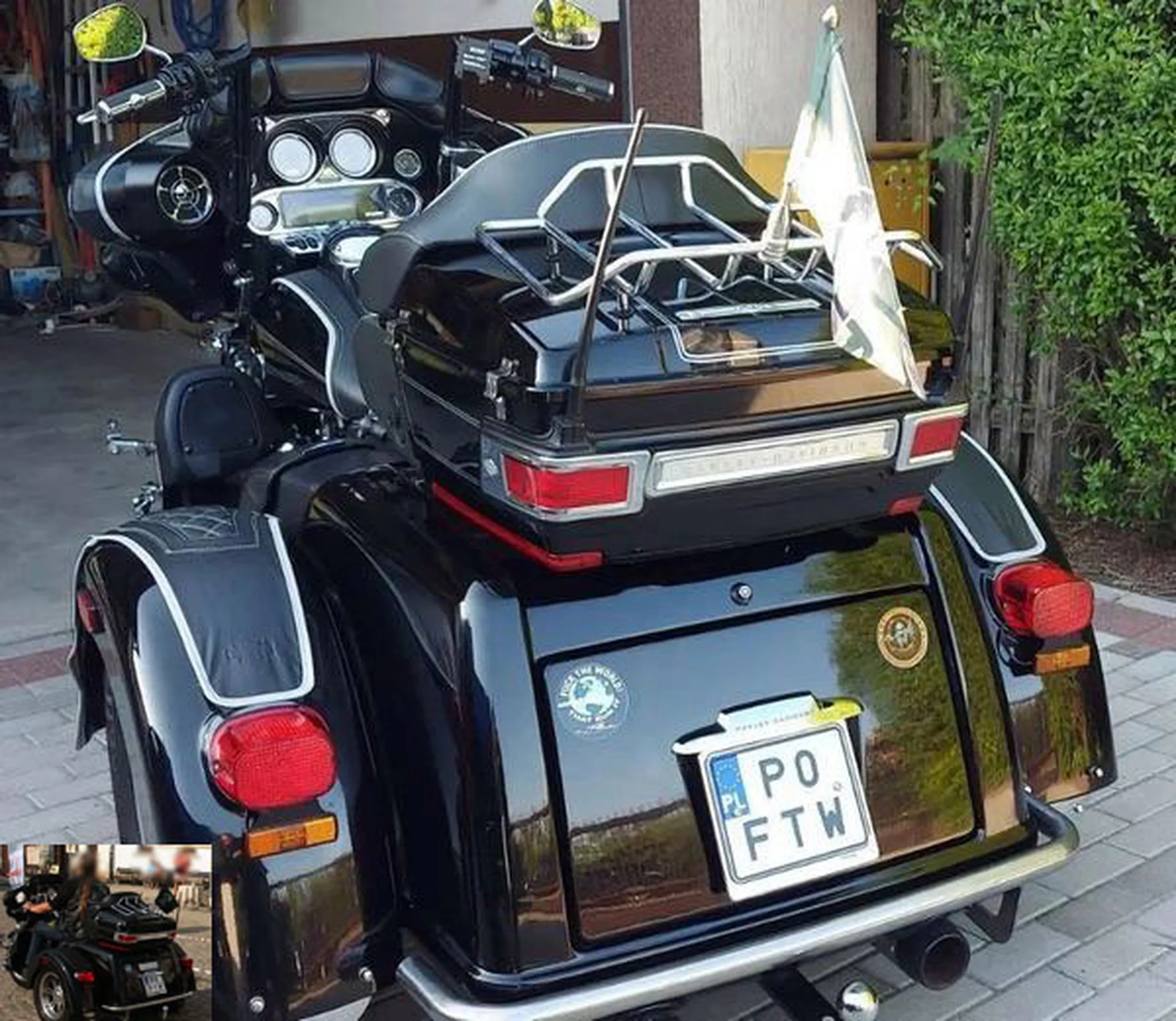 Fajny numer, blacha P0 FTW