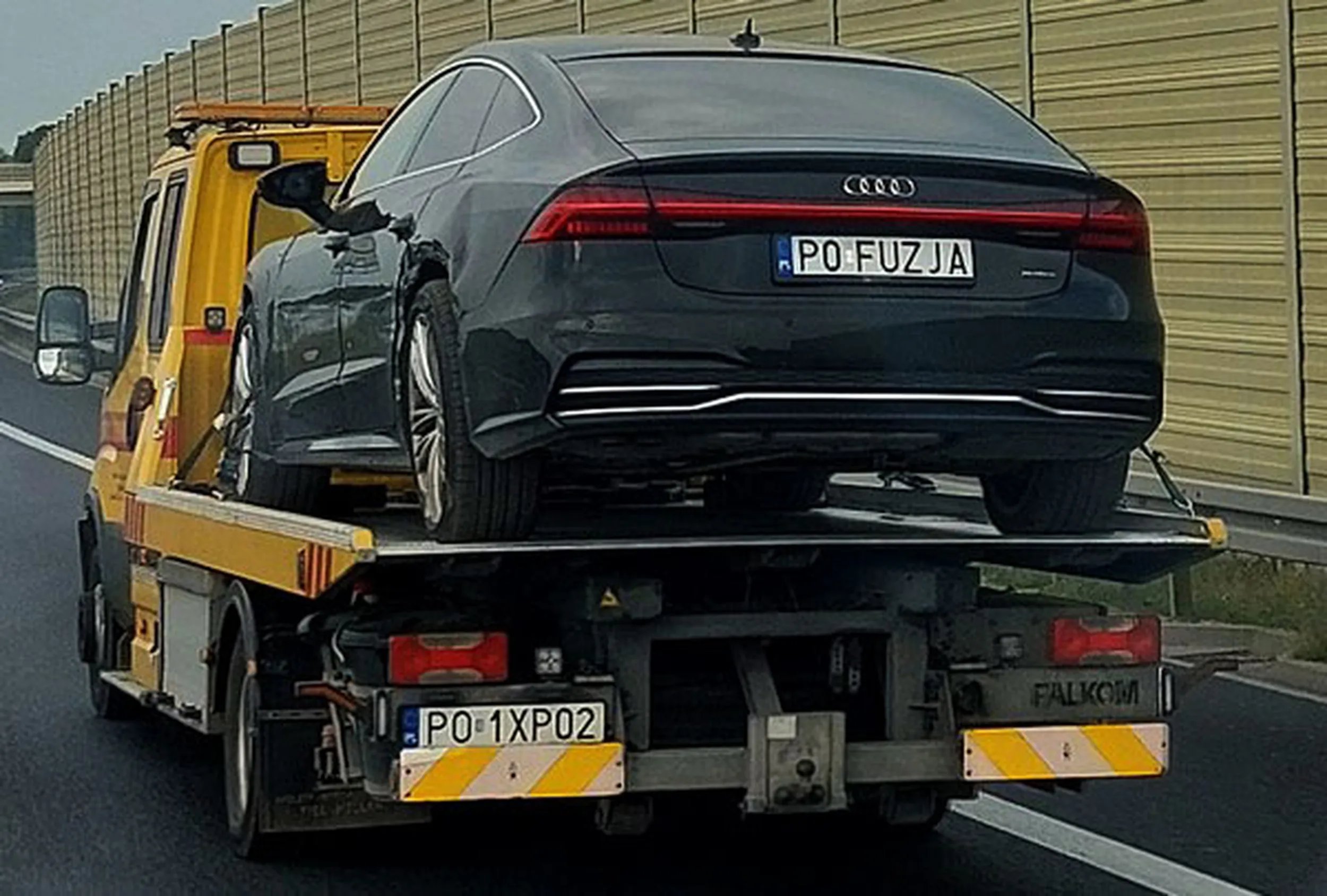 Fajny numer, blacha P0 FUZJA