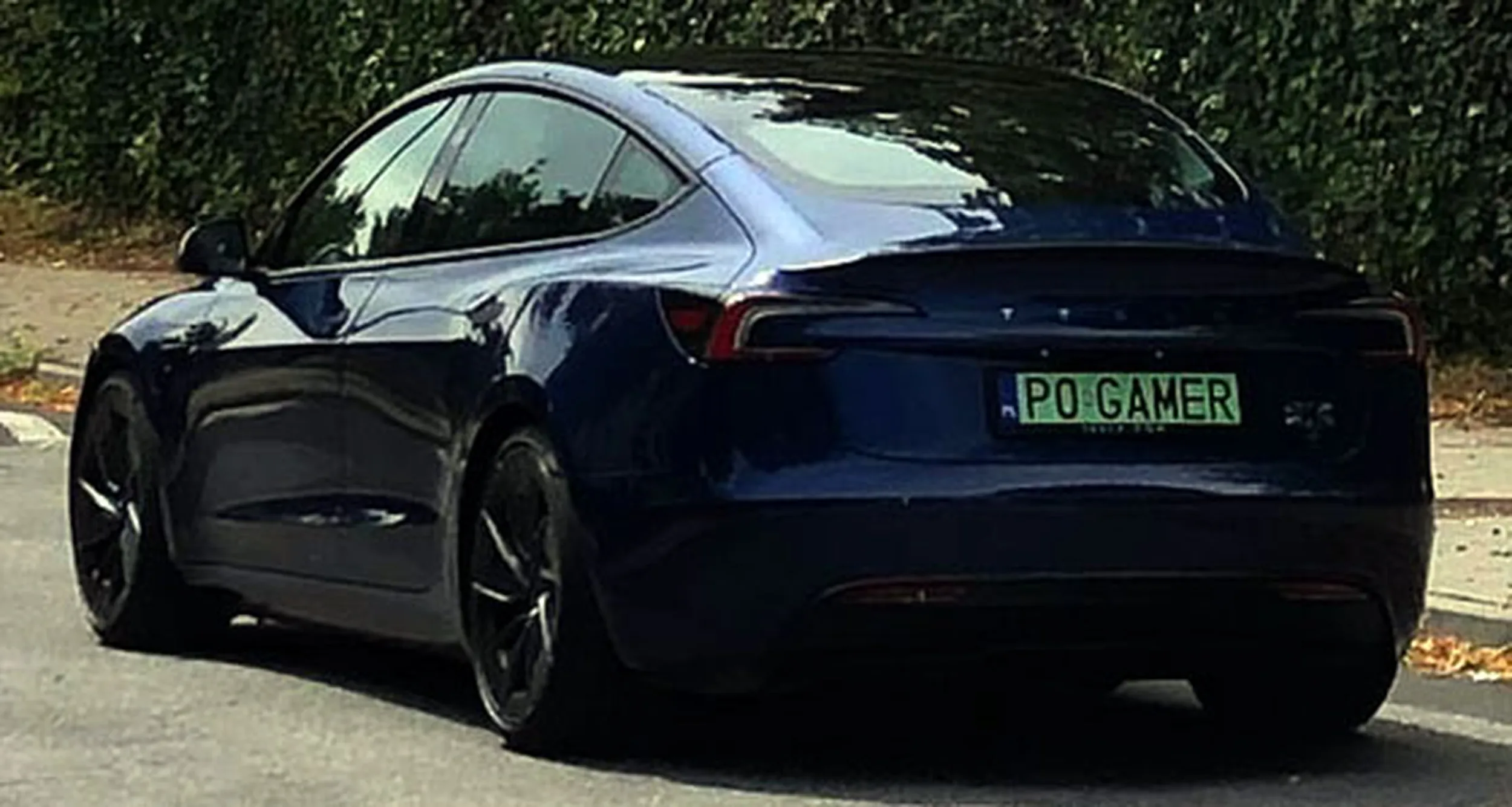 Fajny numer, blacha P0 GAMER