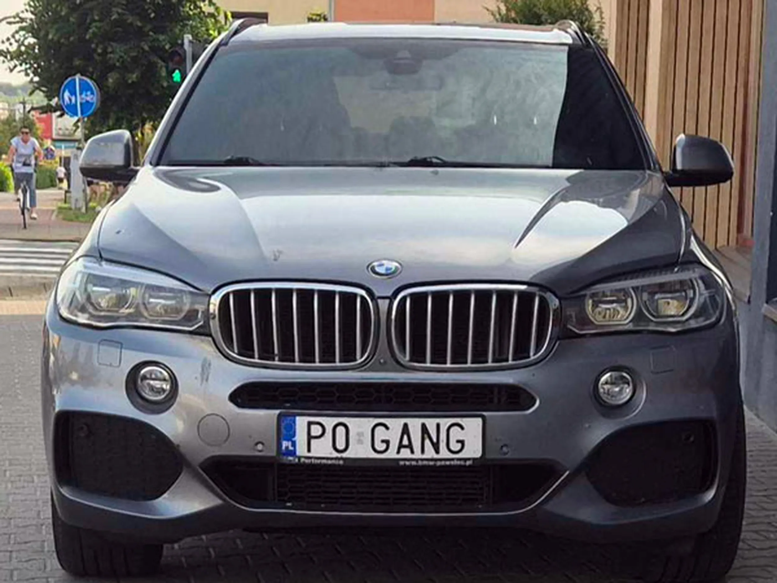 Fajny numer, blacha P0 GANG