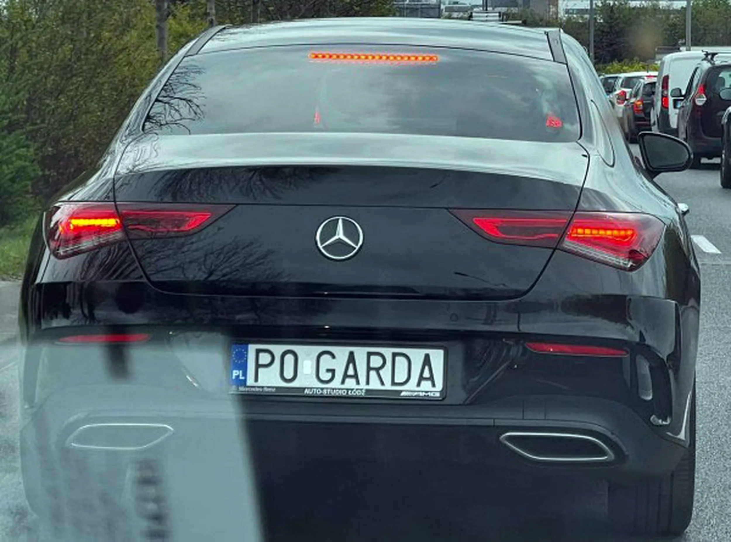 Fajny numer, blacha P0 GARDA