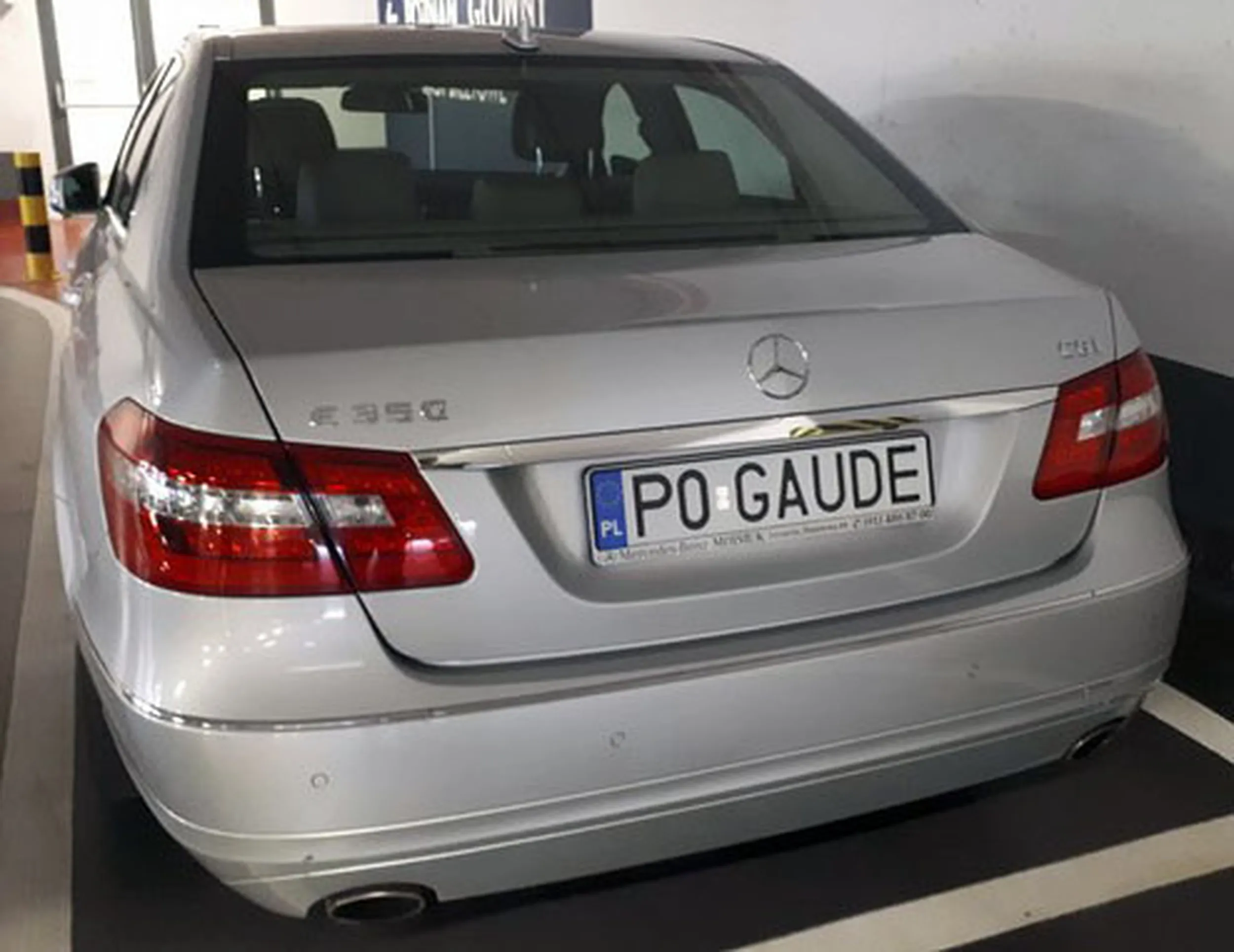 Fajny numer, blacha P0 GAUDE