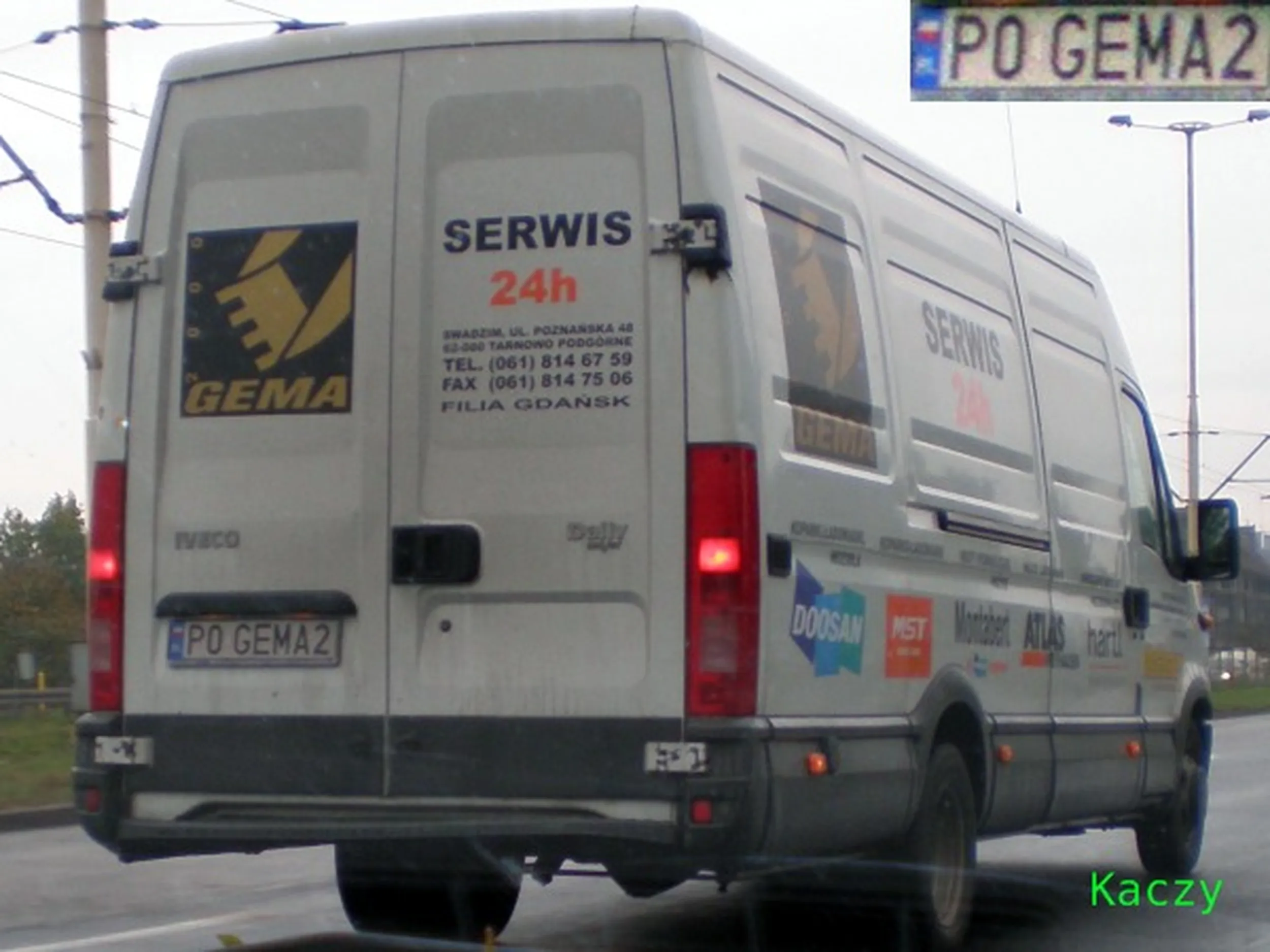 Fajny numer, blacha P0 GEMA2