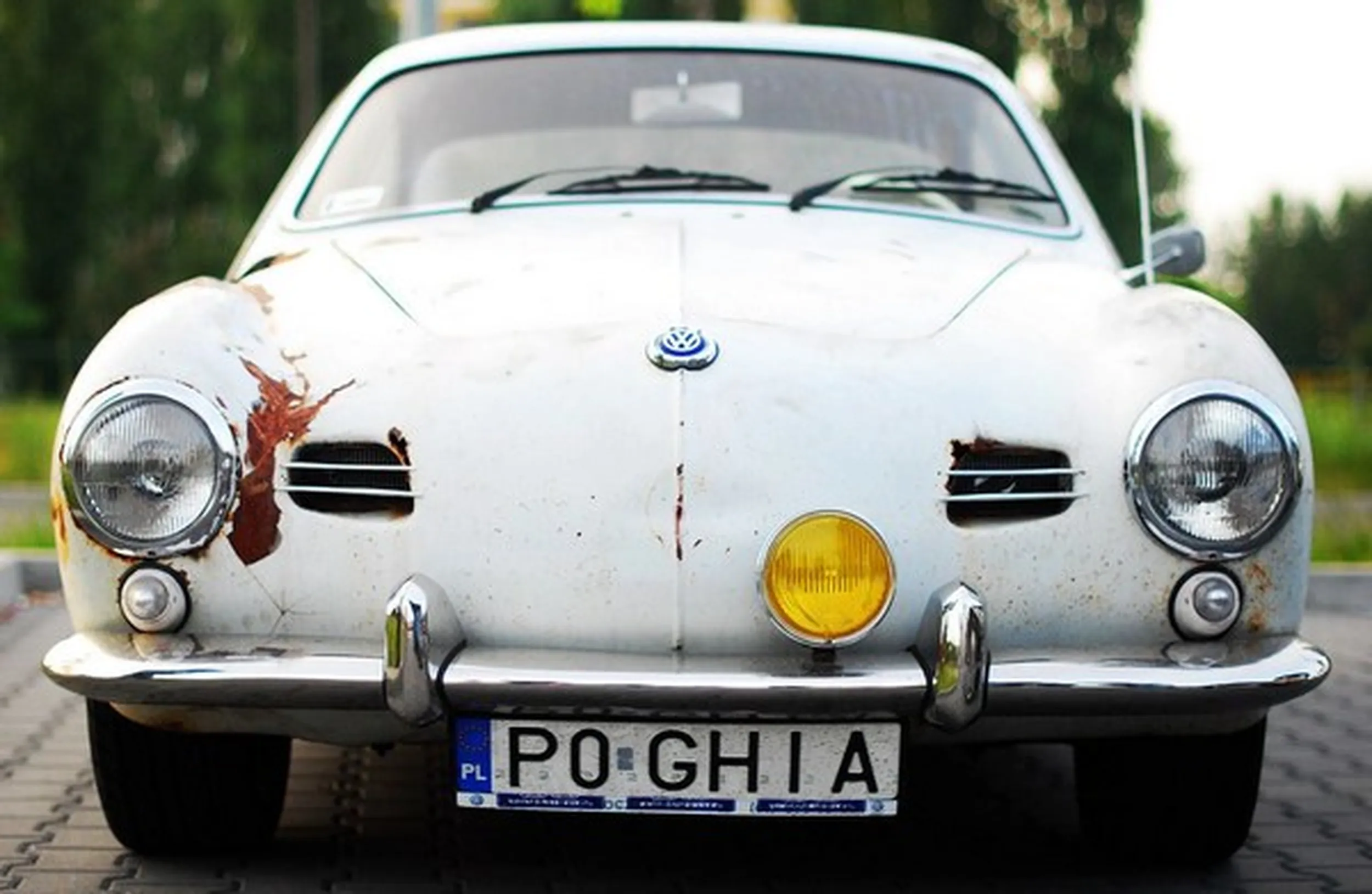 Fajny numer, blacha P0 GHIA