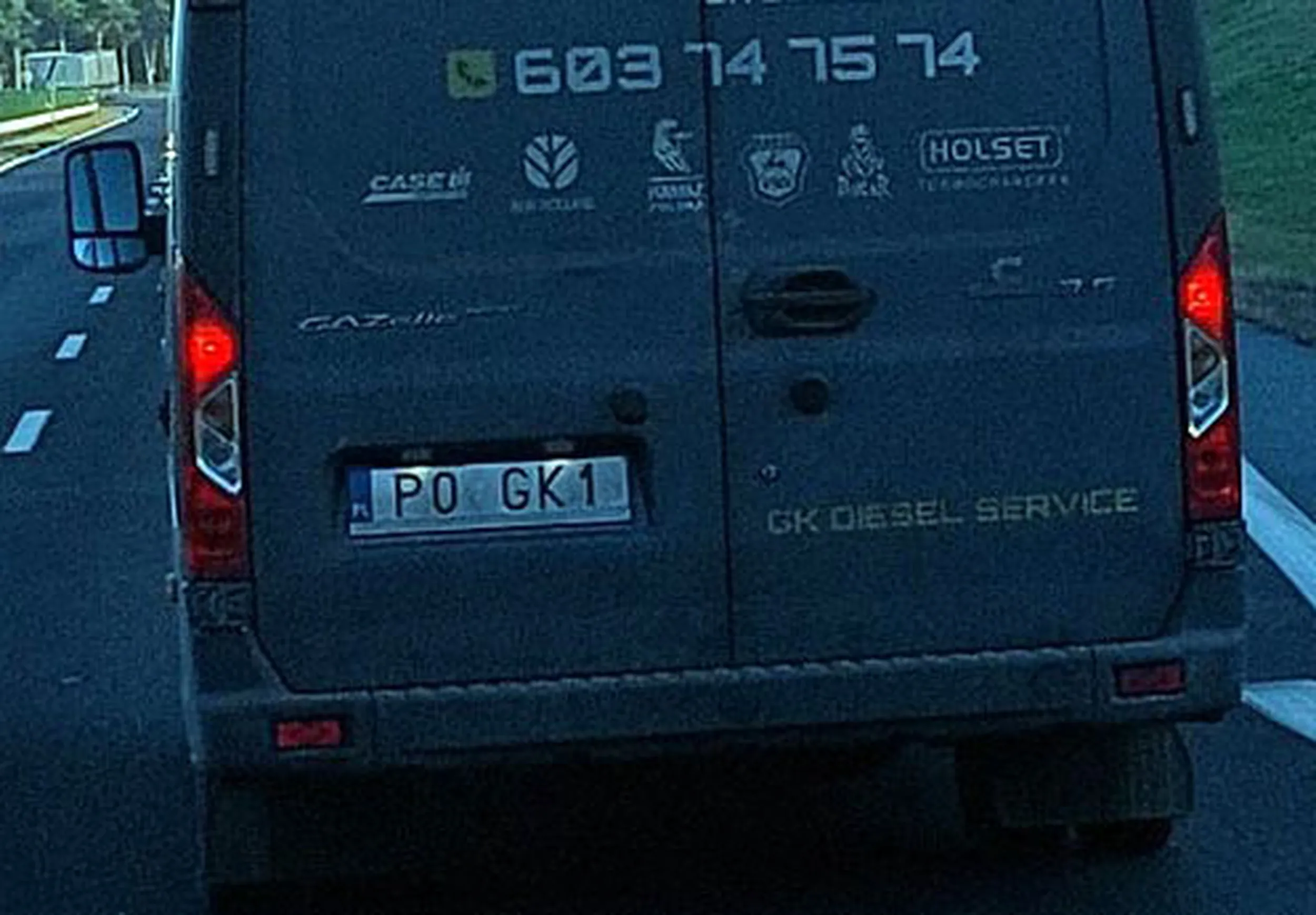 Fajny numer, blacha P0 GK1