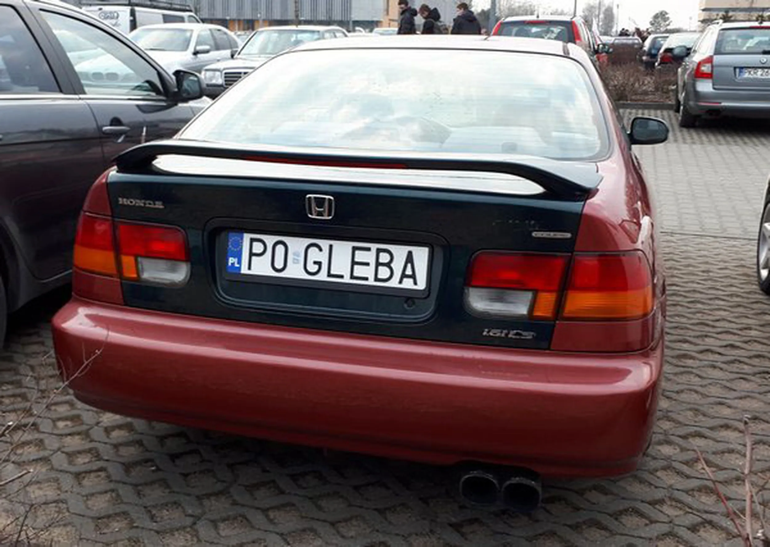 Fajny numer, blacha P0 GLEBA