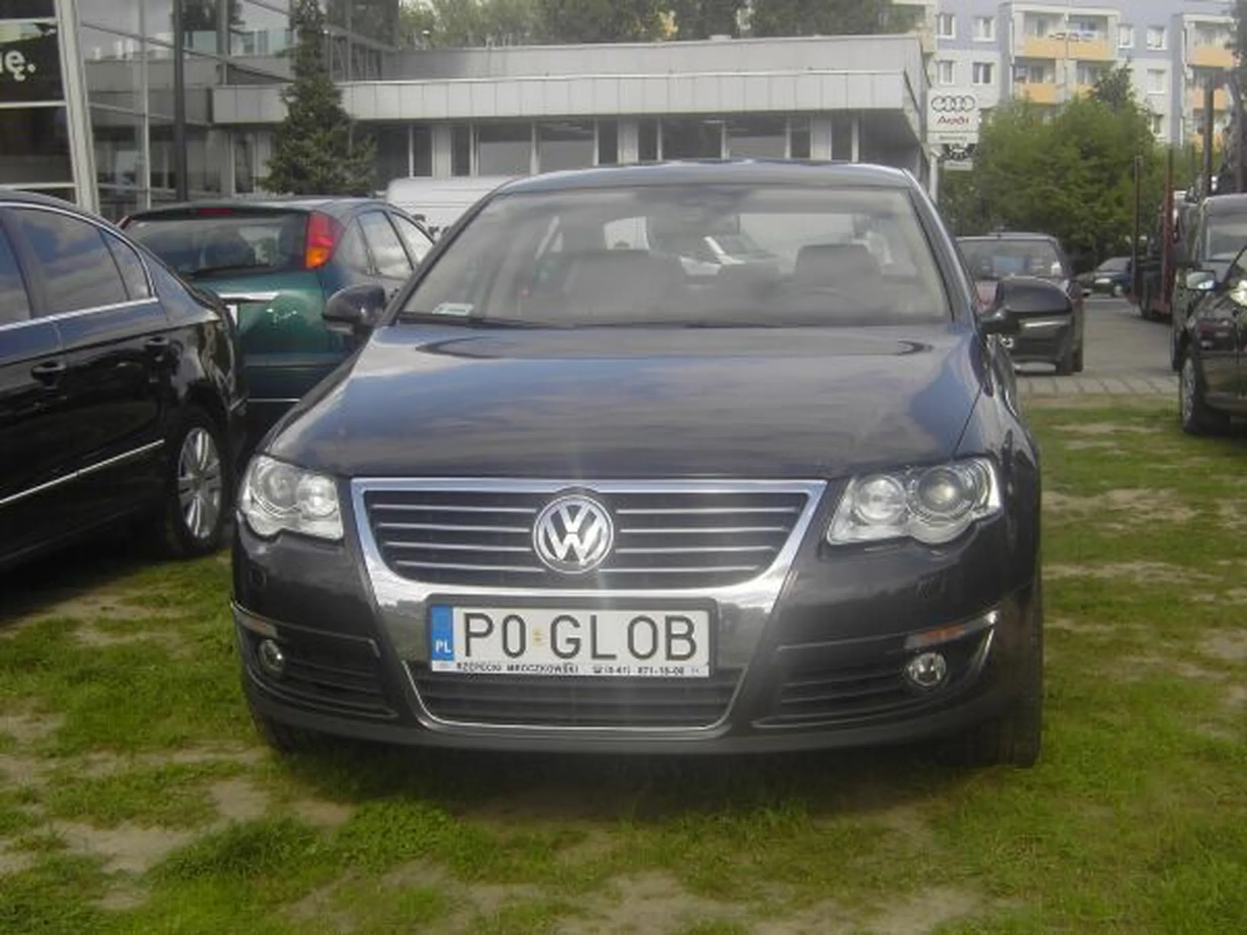 Fajny numer, blacha P0 GLOB