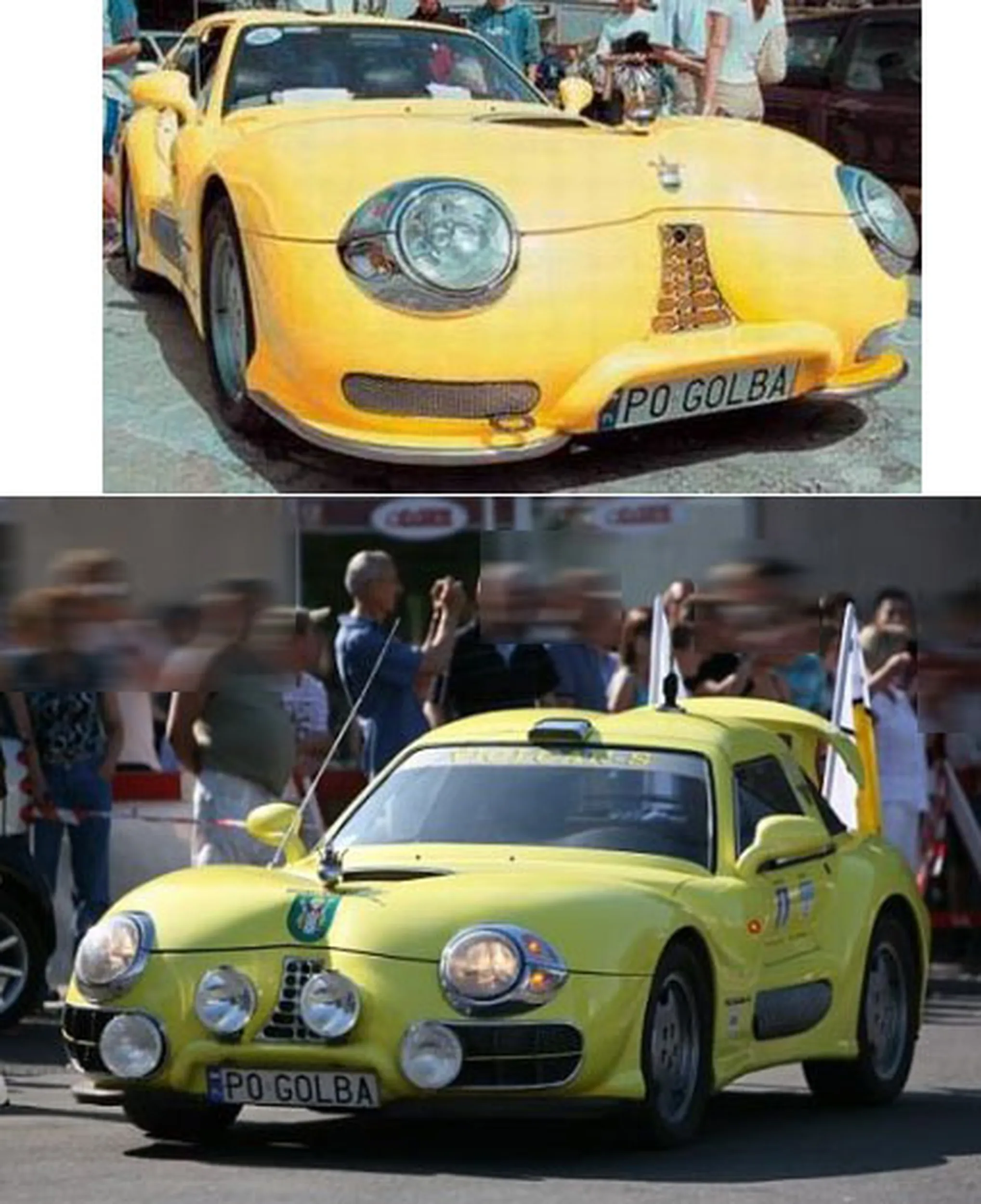 Fajny numer, blacha P0 GOLBA