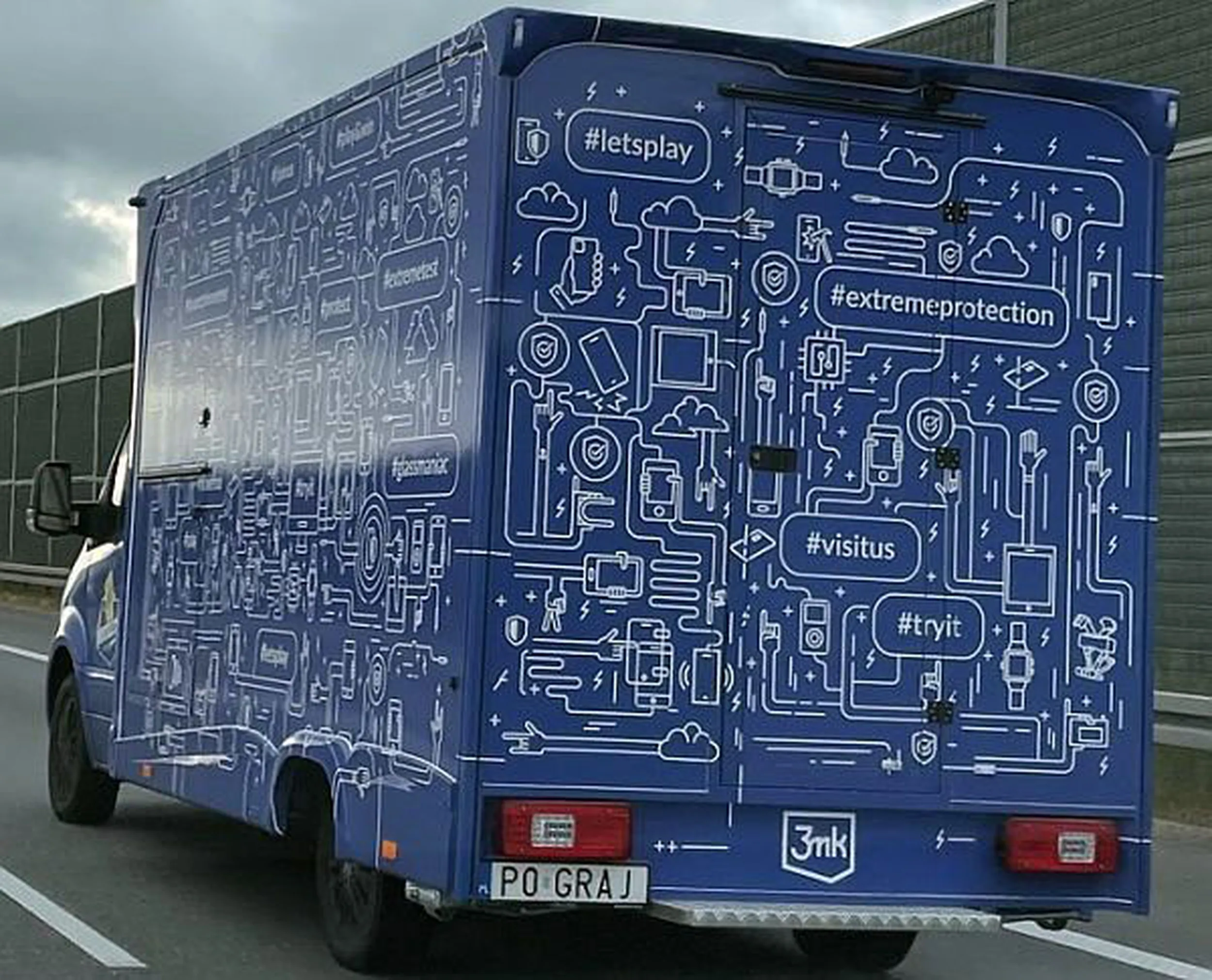 Fajny numer, blacha P0 GRAJ