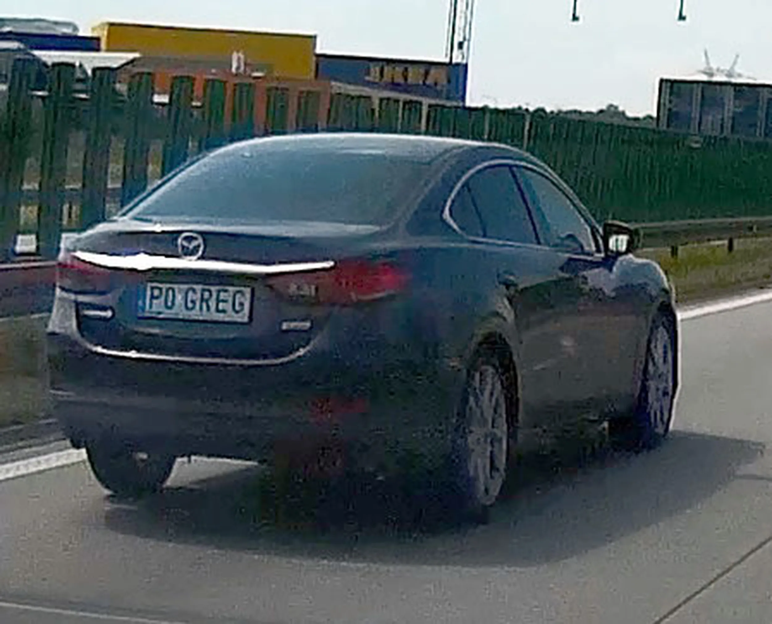 Fajny numer, blacha P0 GREG