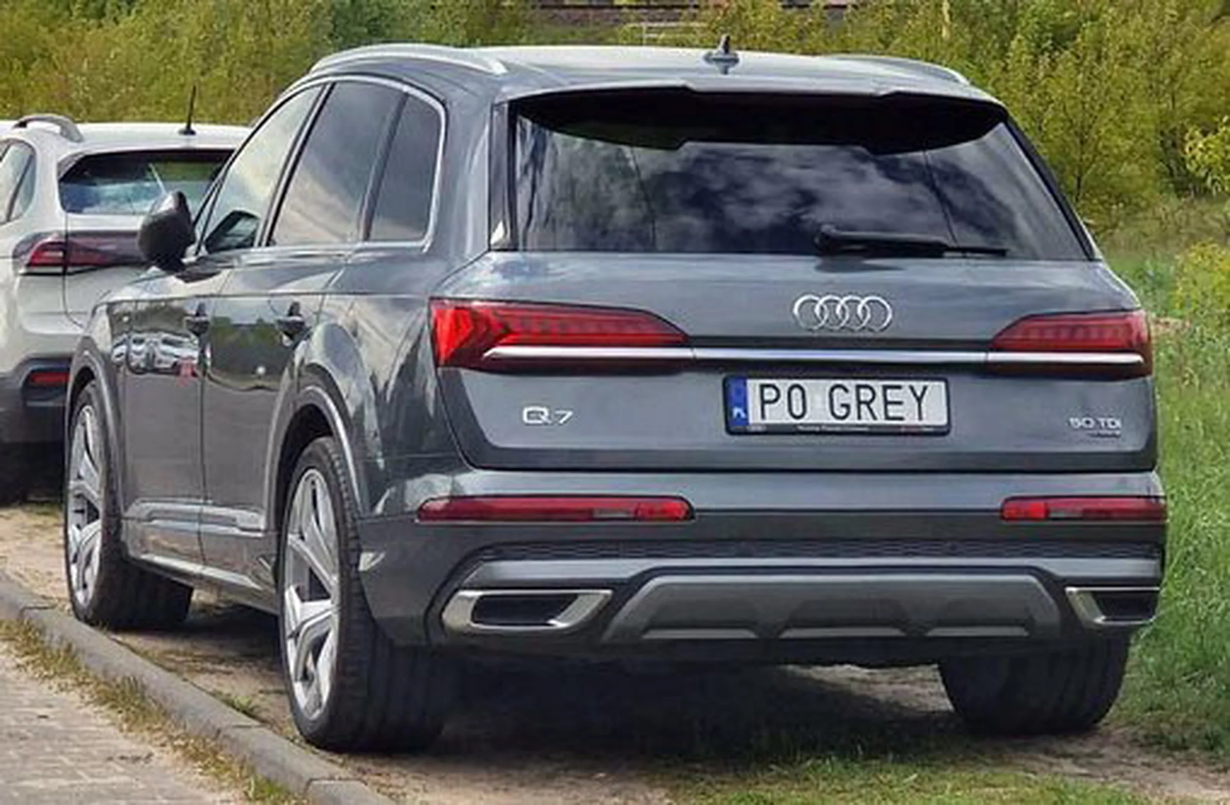 Fajny numer, blacha P0 GREY