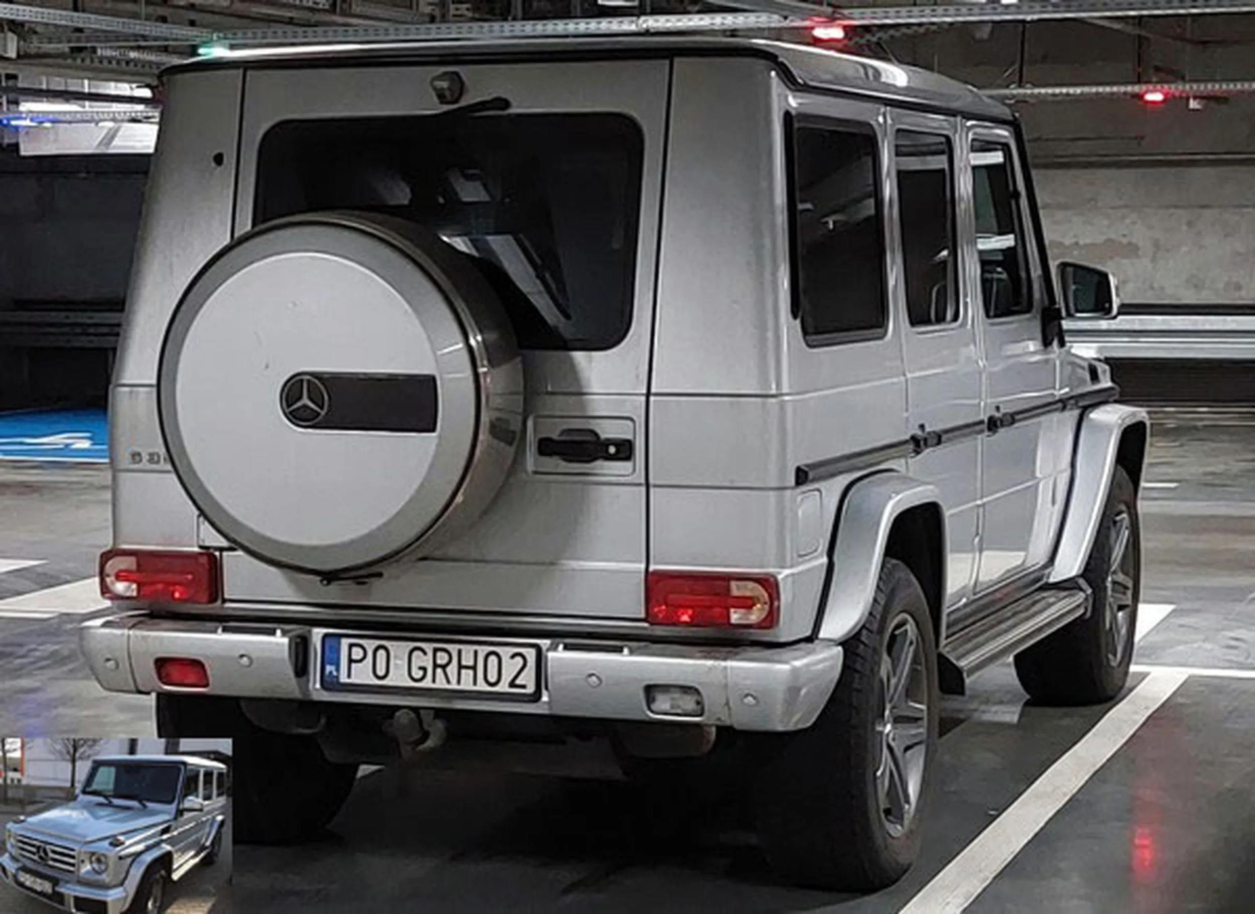 Fajny numer, blacha P0 GRH02