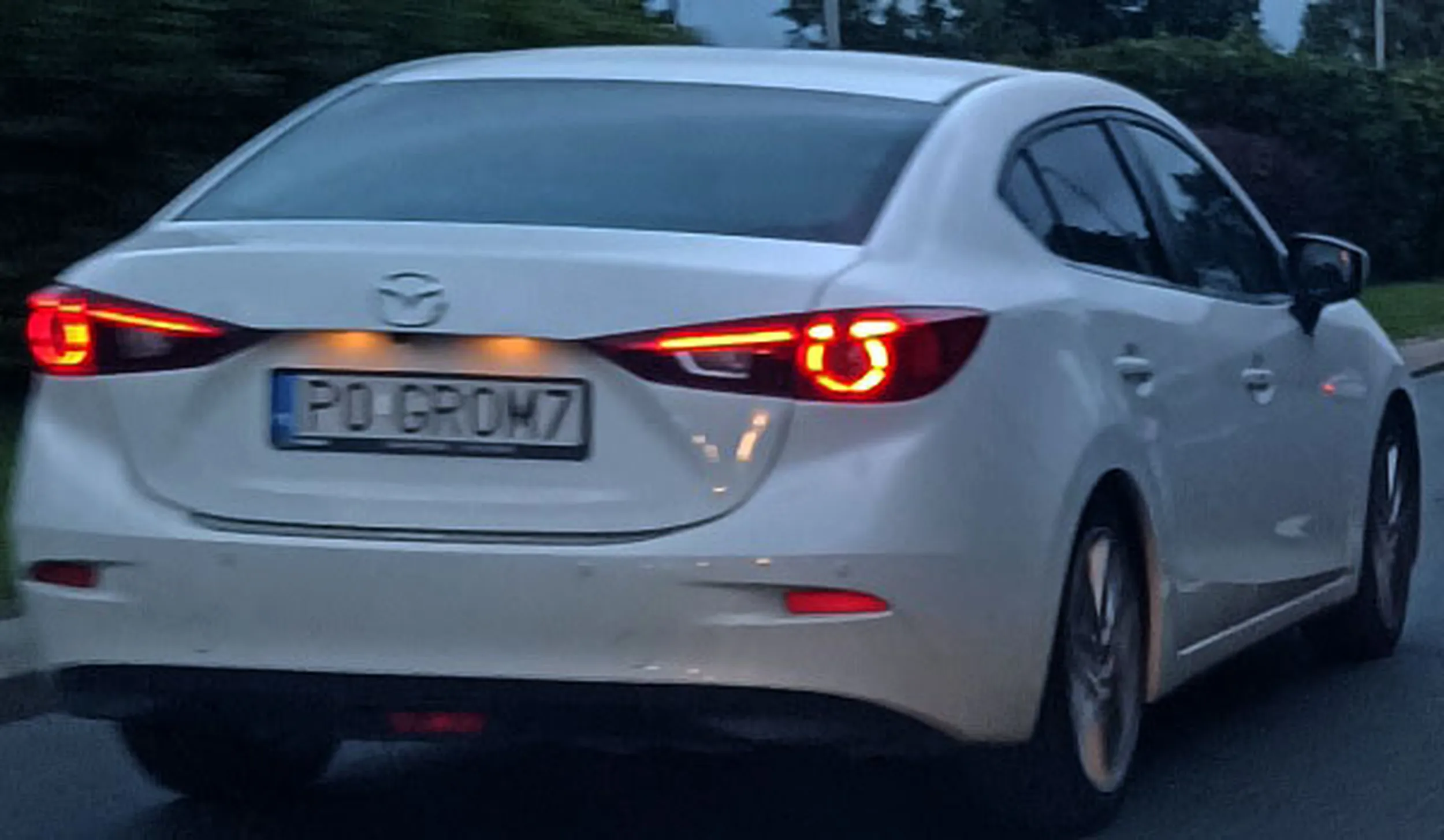 Fajny numer, blacha P0 GROM7