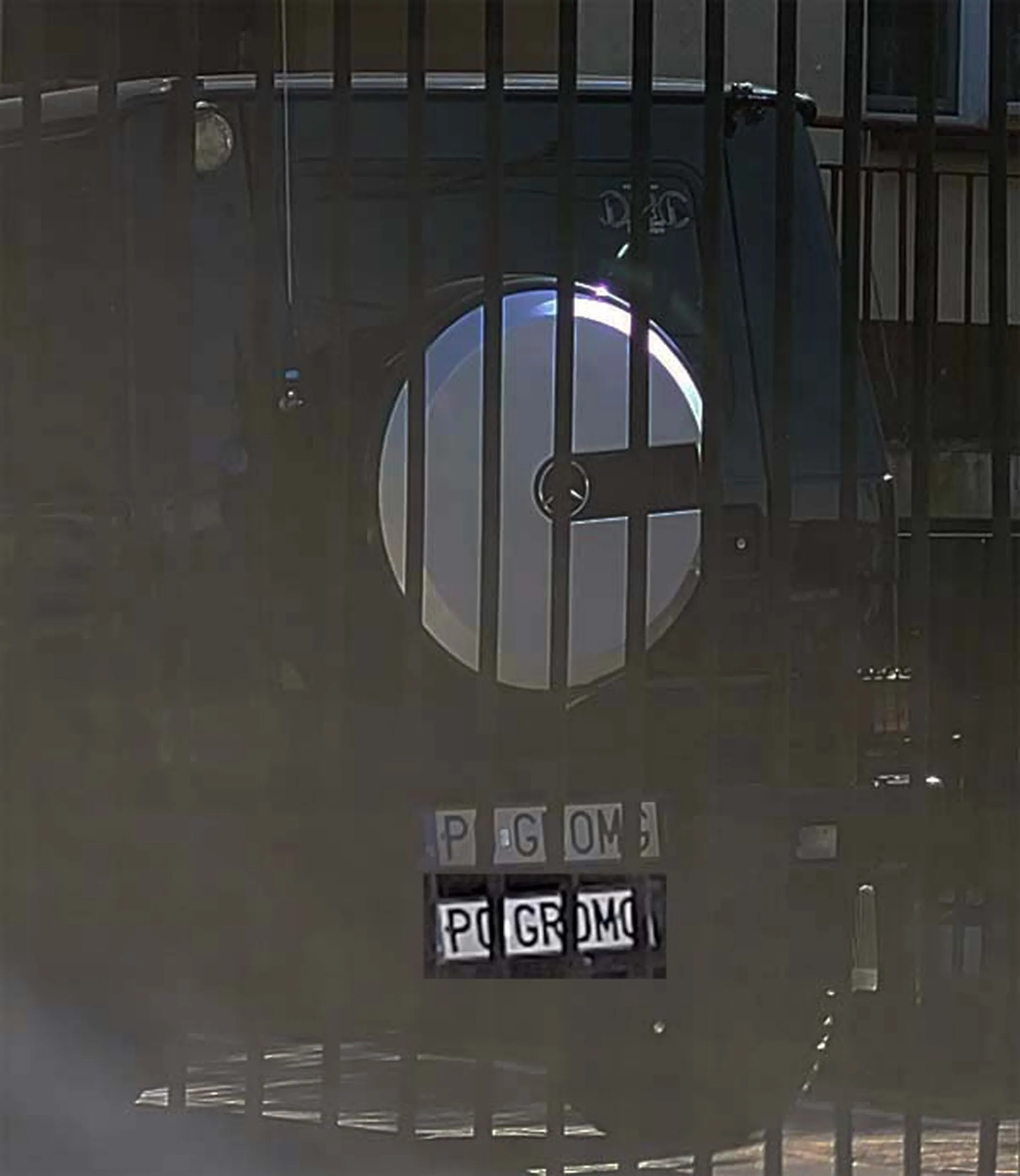 Fajny numer, blacha P0 GROMG