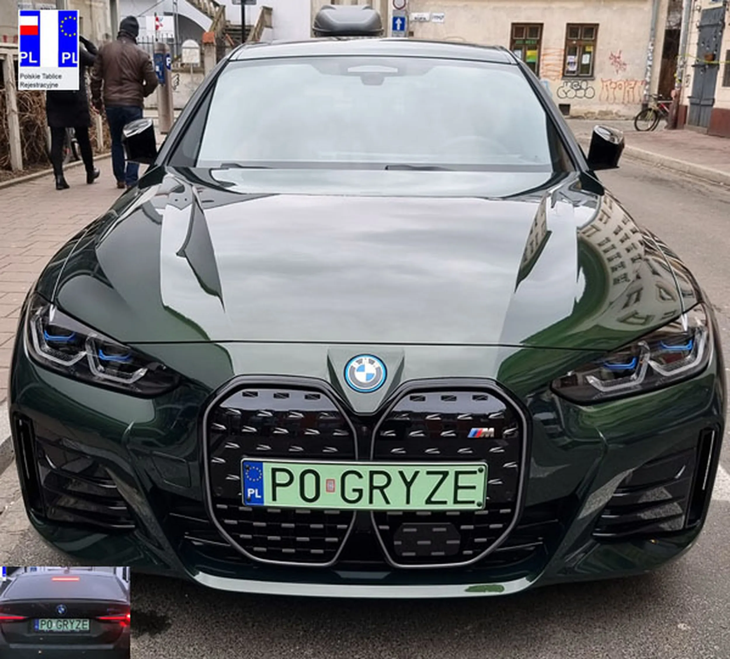 Fajny numer, blacha P0 GRYZE