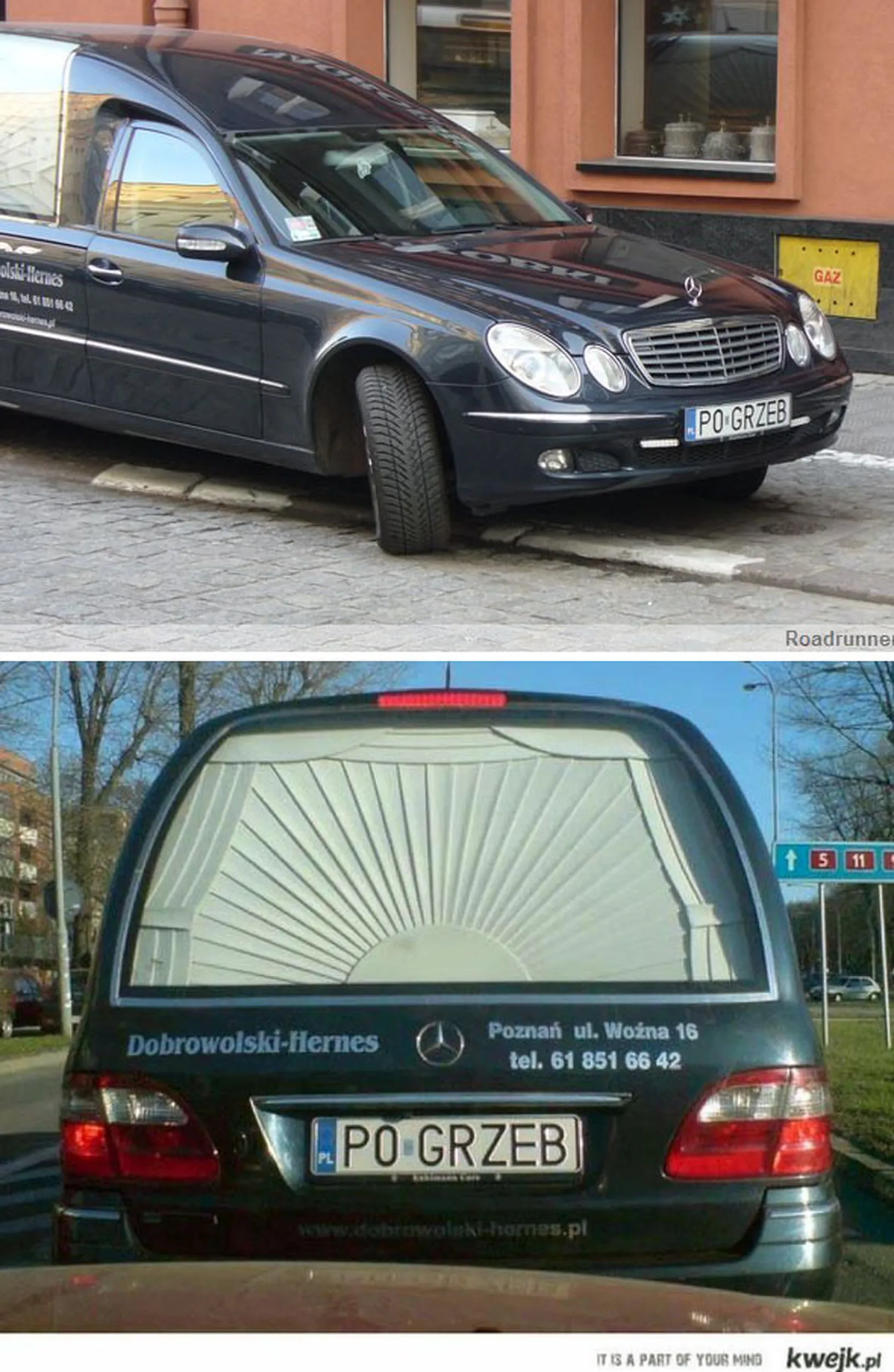 Fajny numer, blacha P0 GRZEB