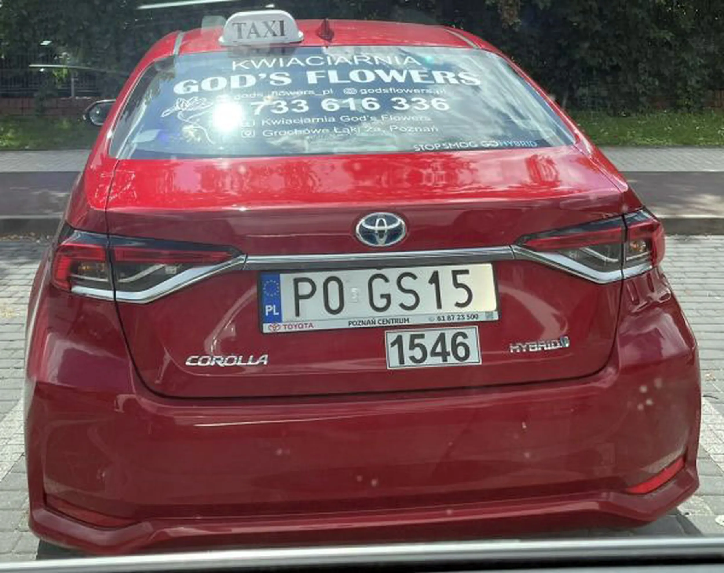 Fajny numer, blacha P0 GS15