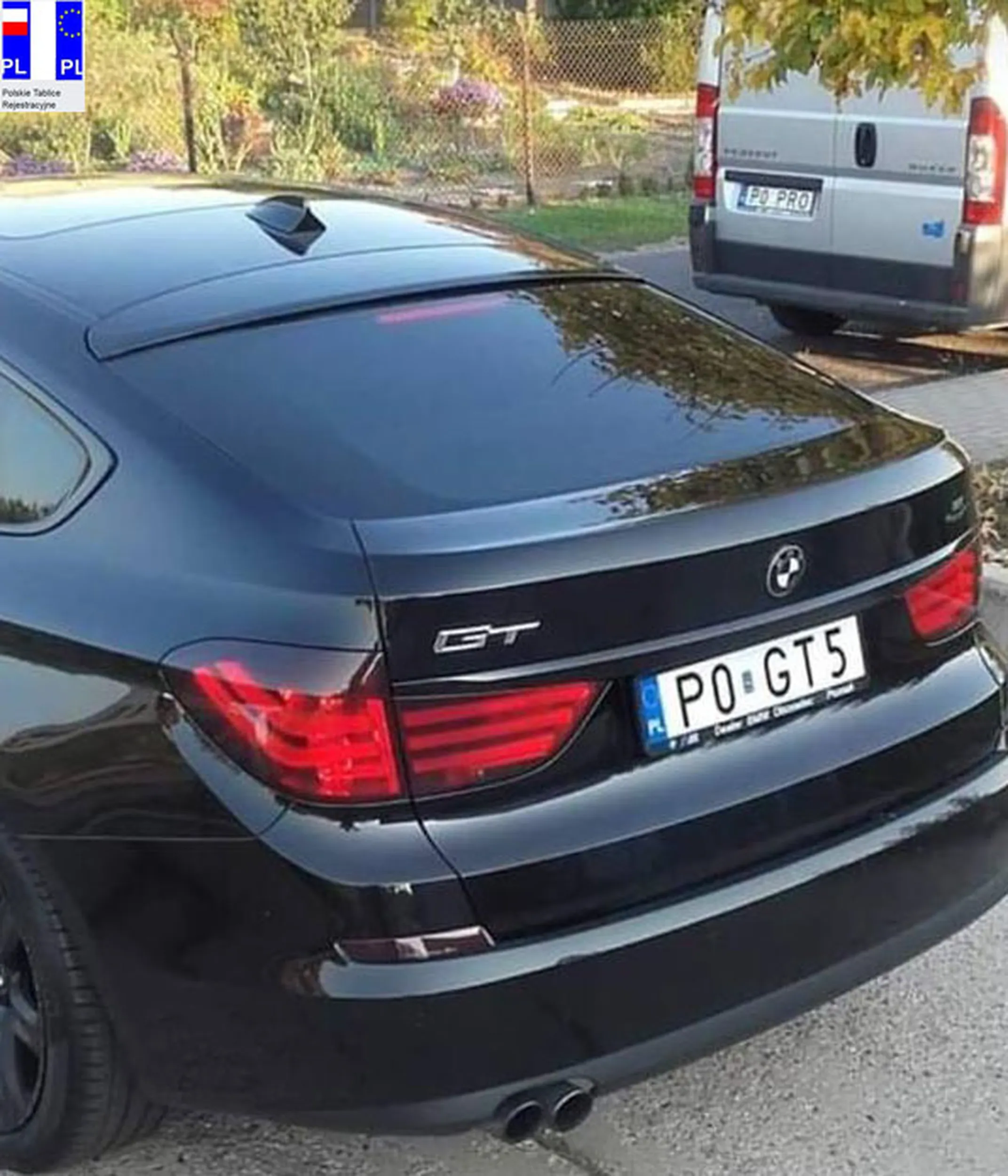 Fajny numer, blacha P0 GT5