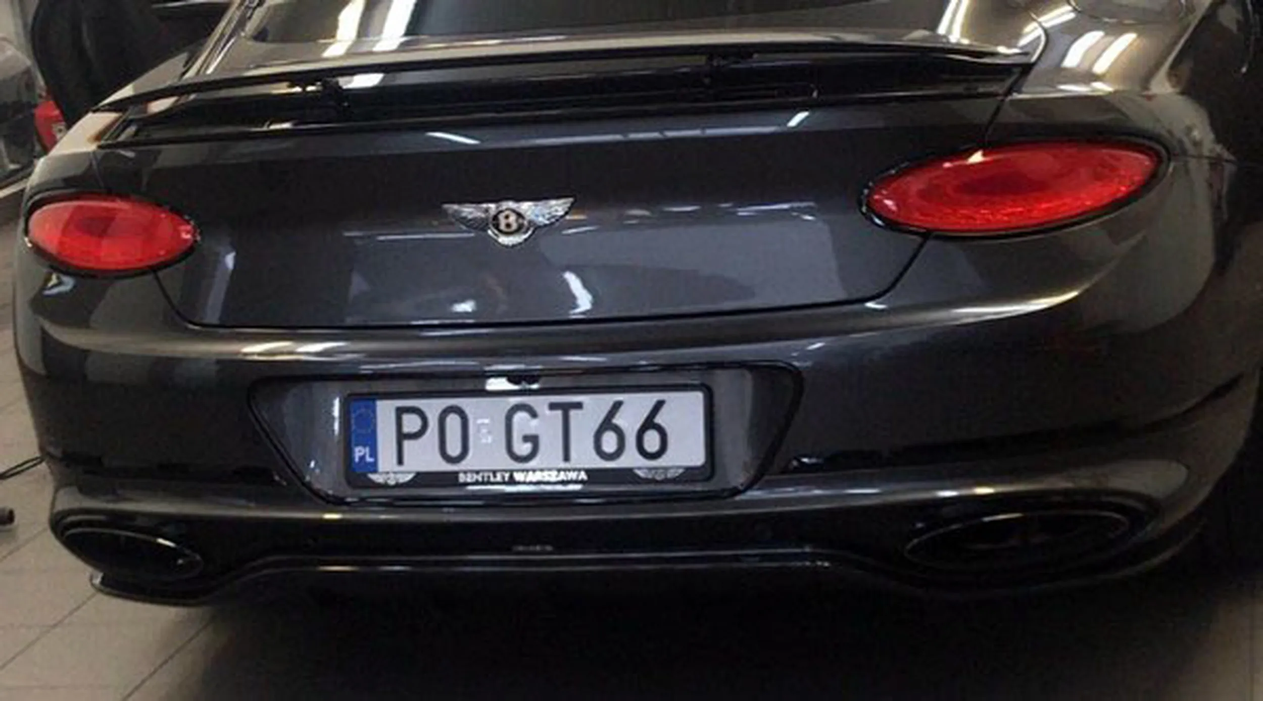 Fajny numer, blacha P0 GT66