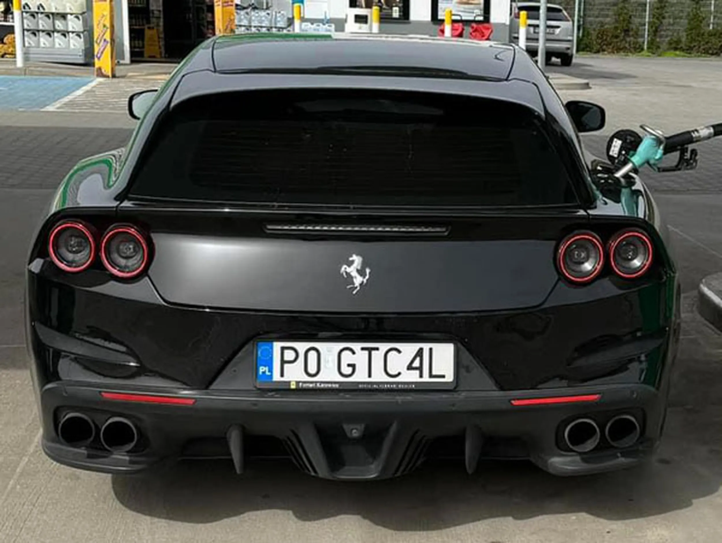 Fajny numer, blacha P0 GTC4L