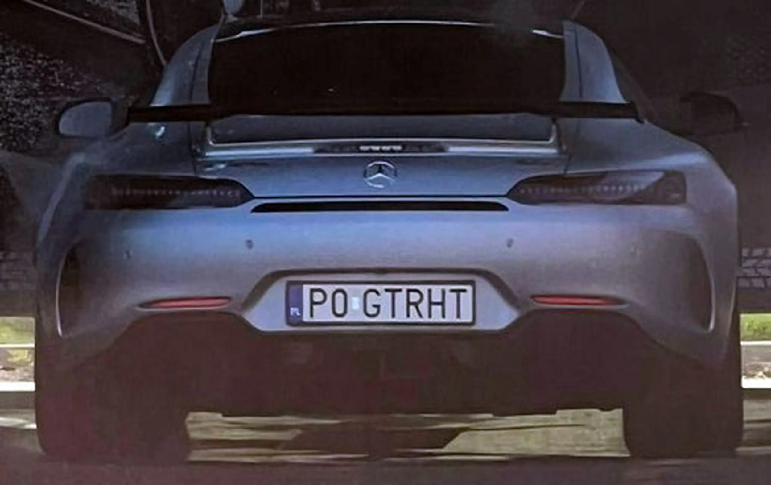 Fajny numer, blacha P0 GTRHT