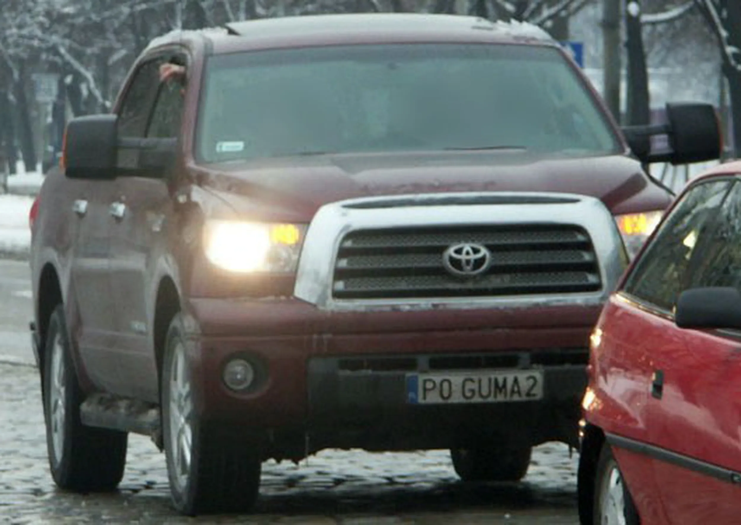 Fajny numer, blacha P0 GUMA2