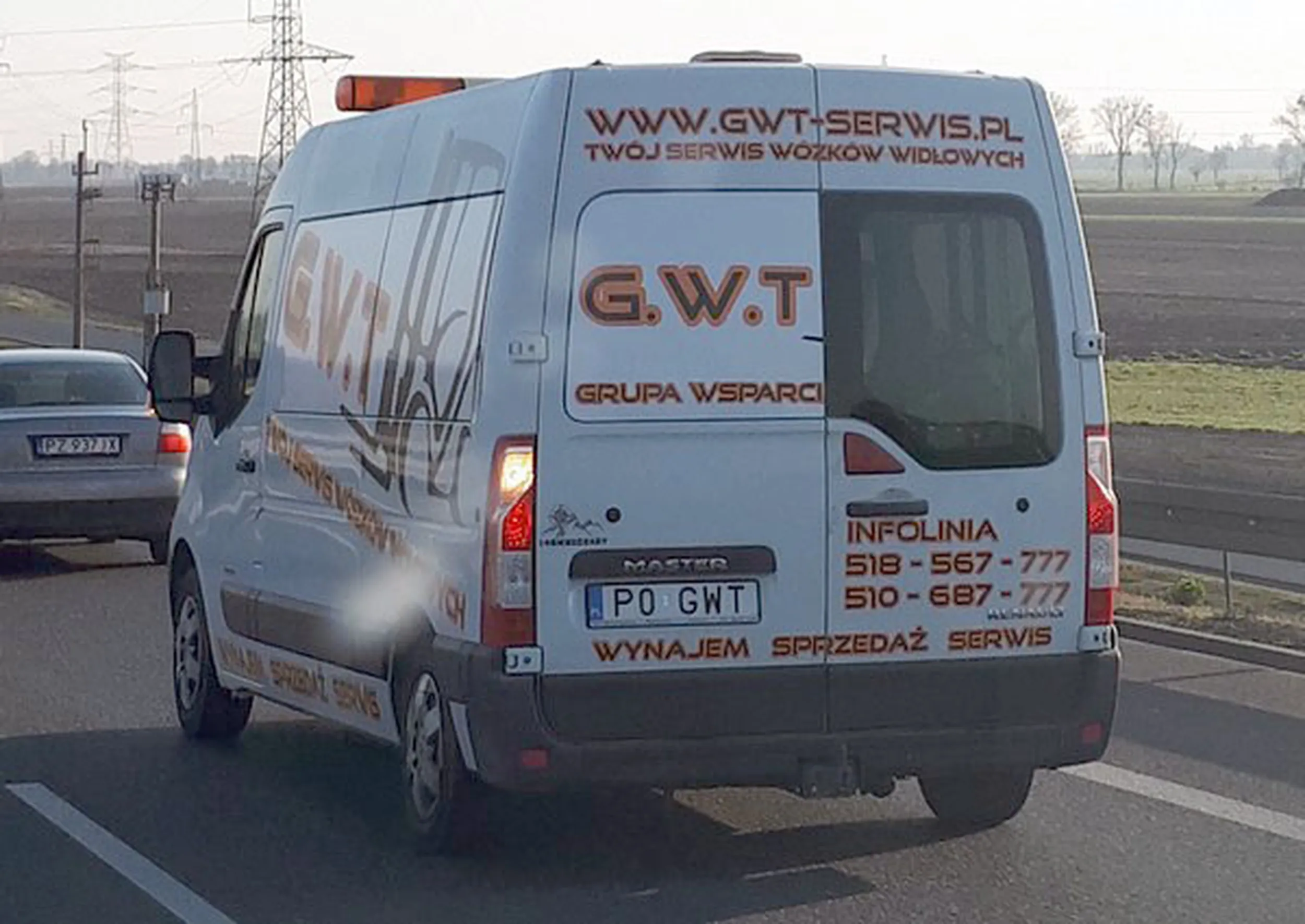 Fajny numer, blacha P0 GWT