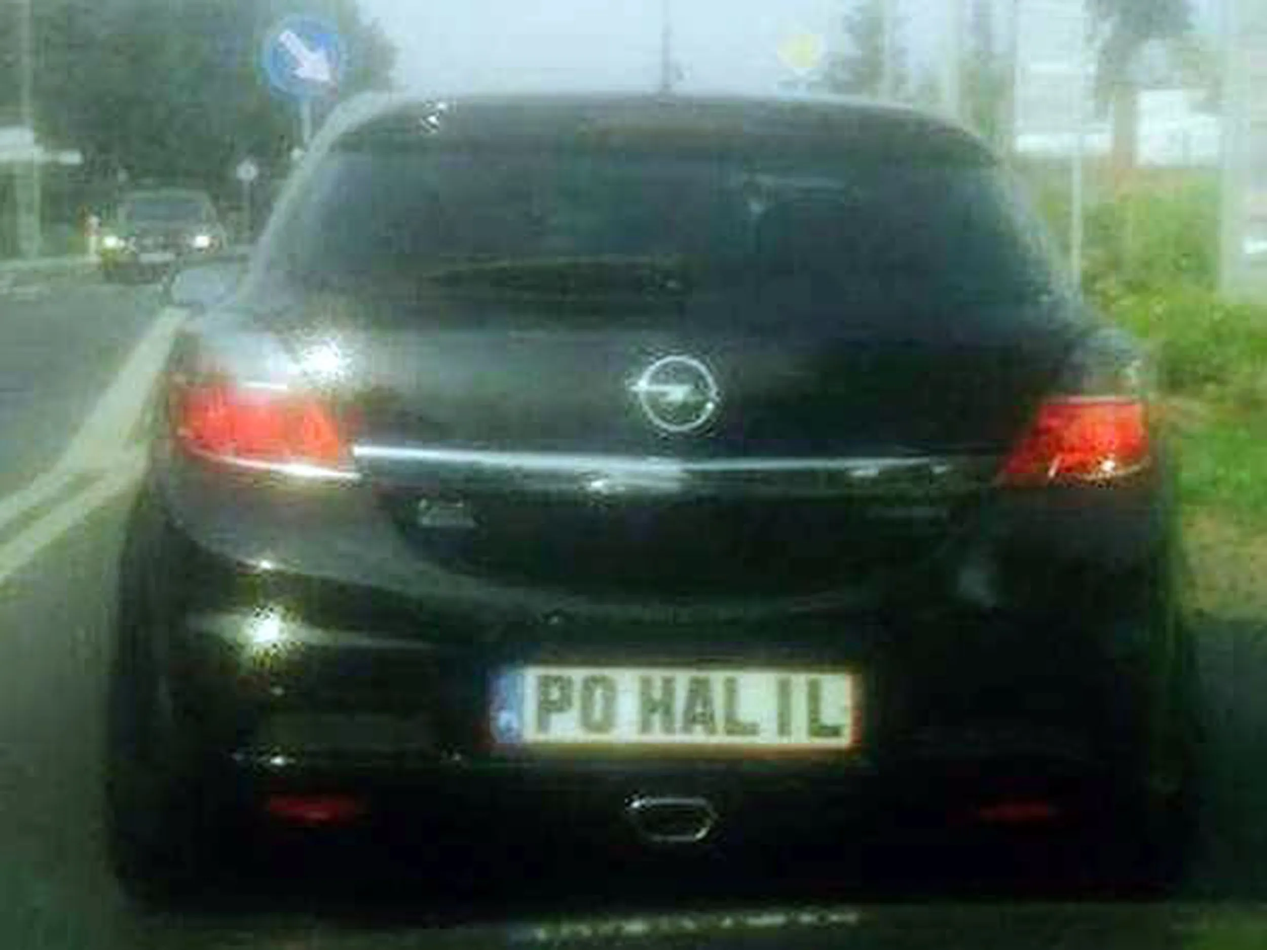 Fajny numer, blacha P0 HALIL