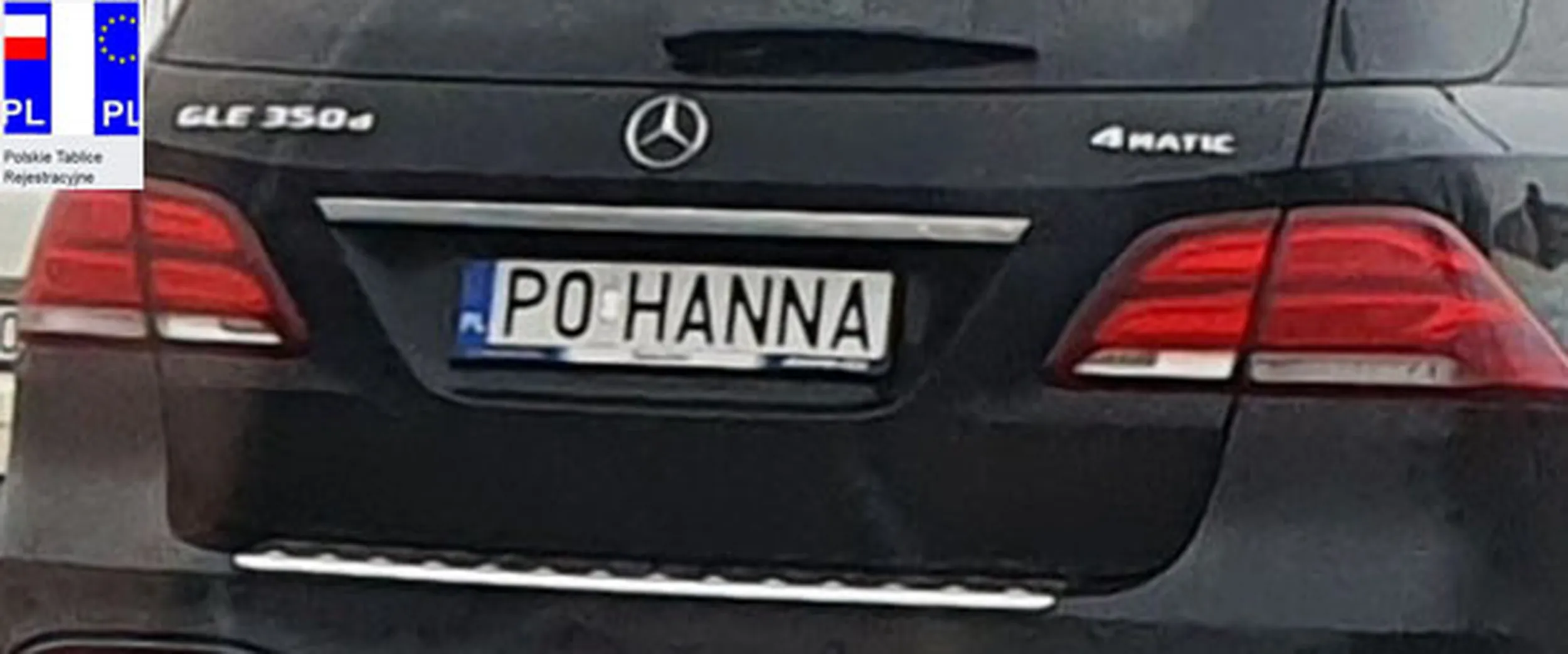 Fajny numer, blacha P0 HANNA