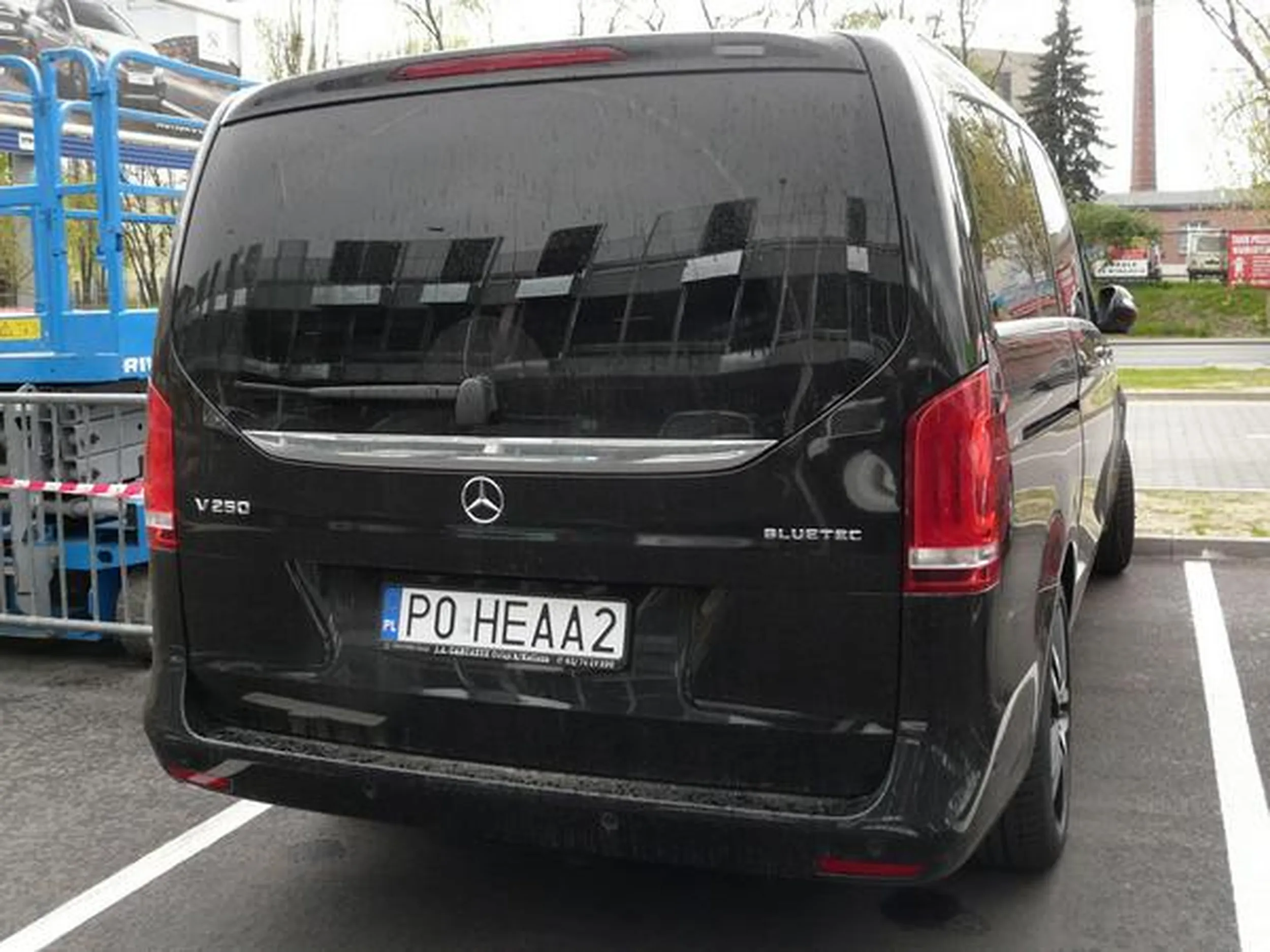 Fajny numer, blacha P0 HEAA2