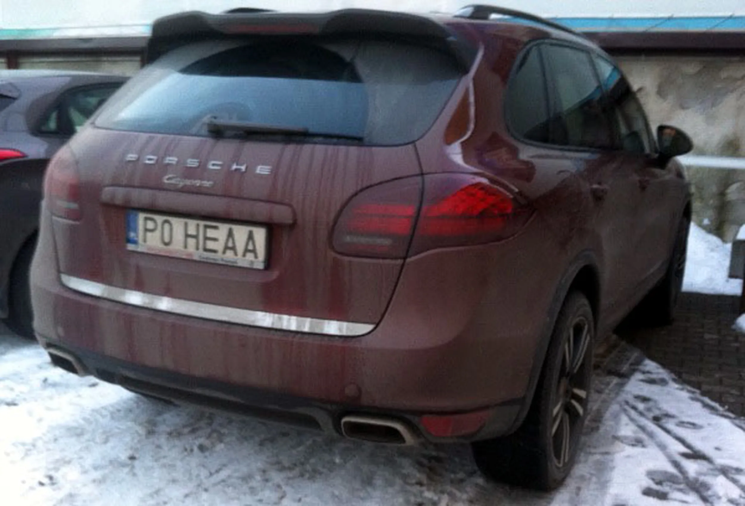 Fajny numer, blacha P0 HEAA