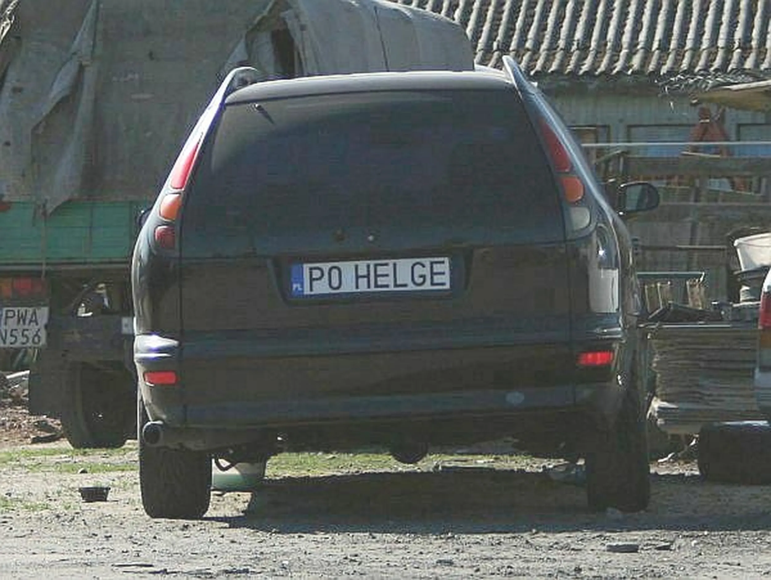 Fajny numer, blacha P0 HELGE