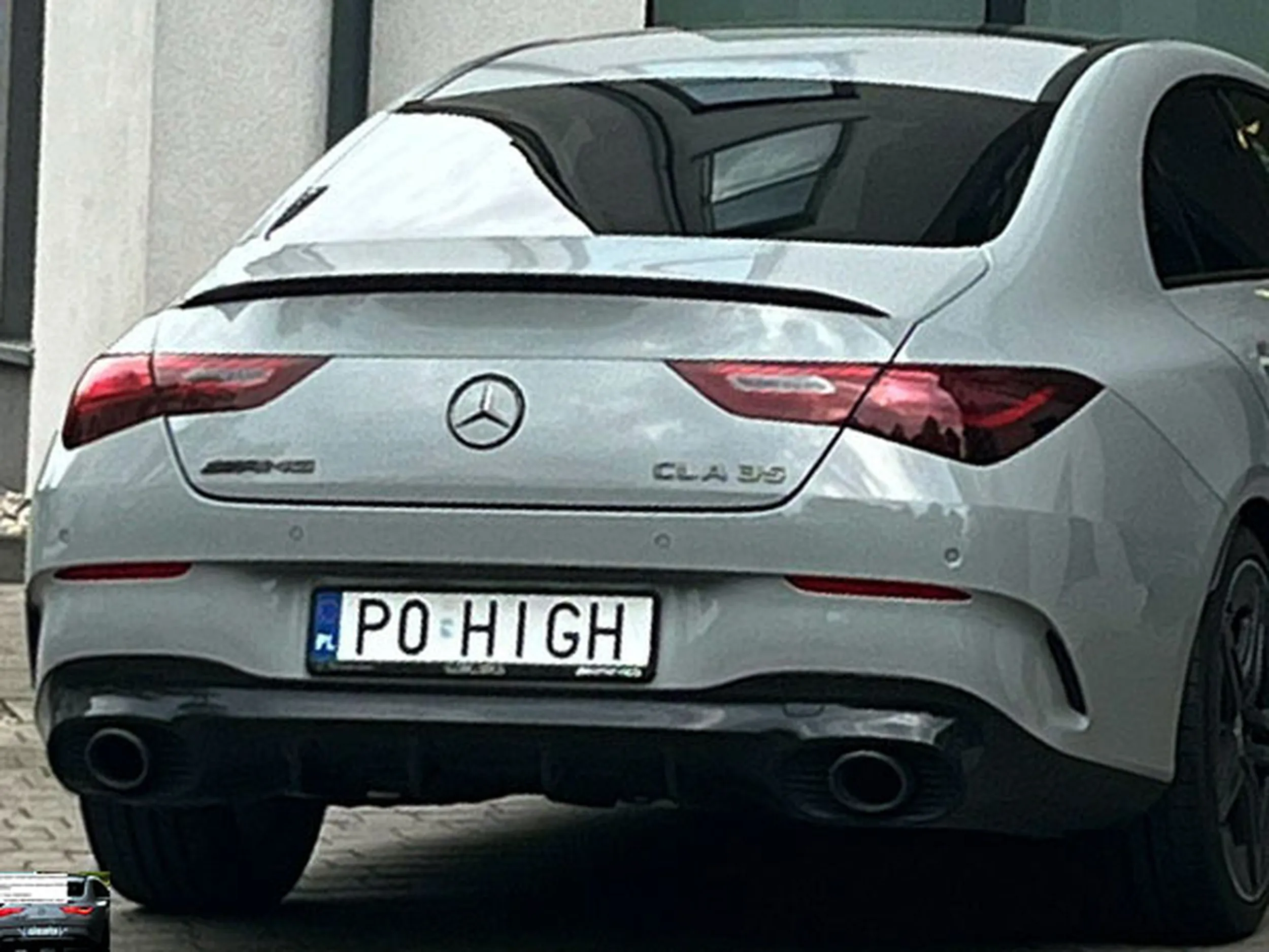 Fajny numer, blacha P0 HIGH