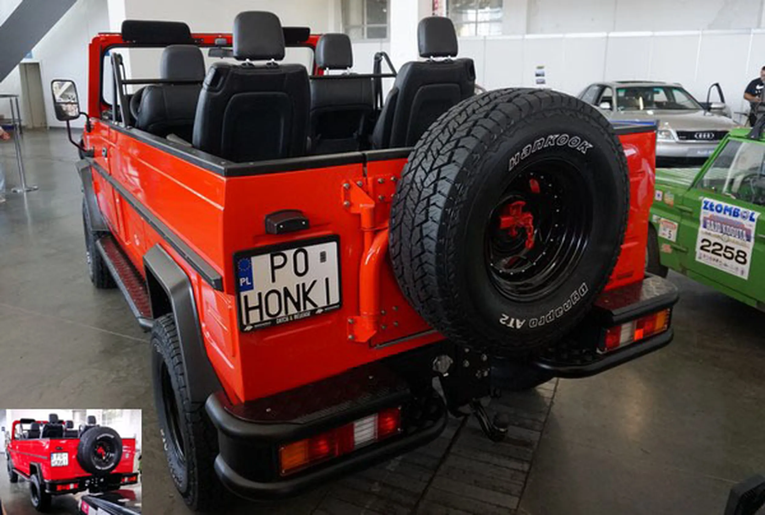 Fajny numer, blacha P0 HONKI