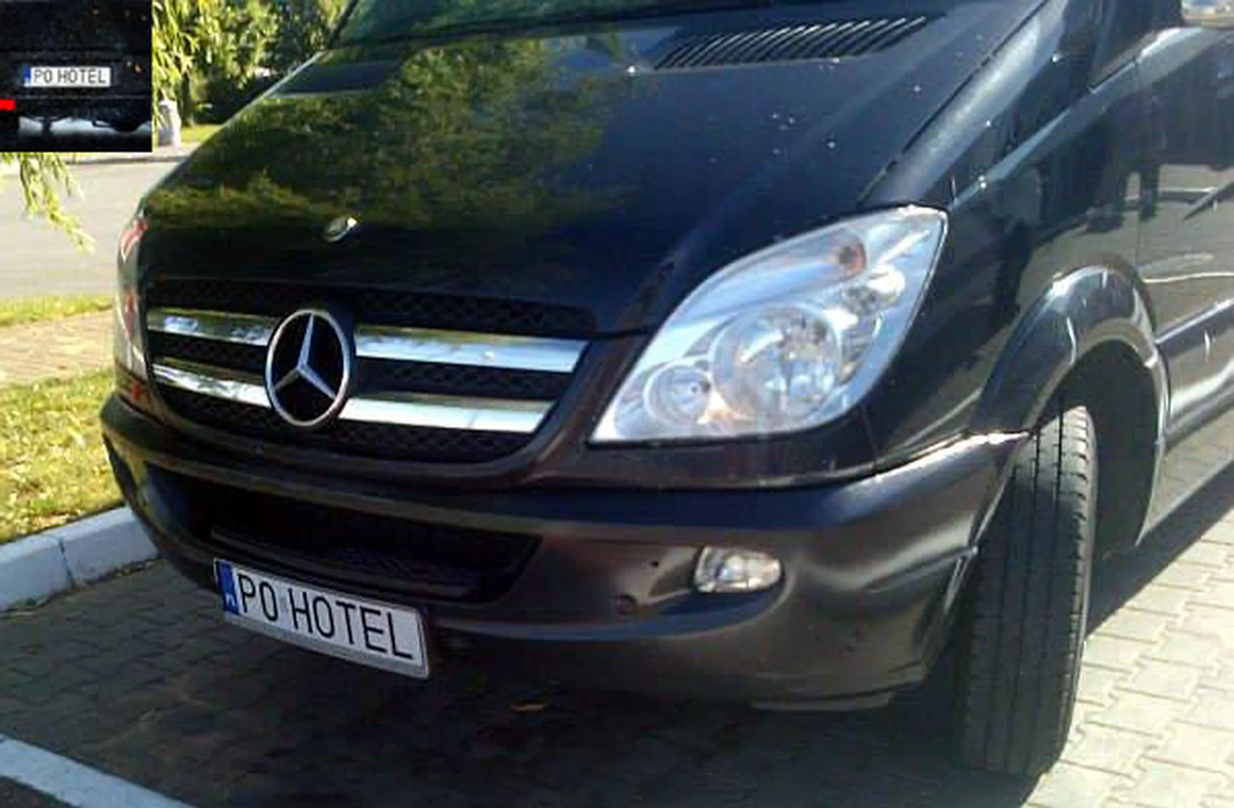 Fajny numer, blacha P0 HOTEL