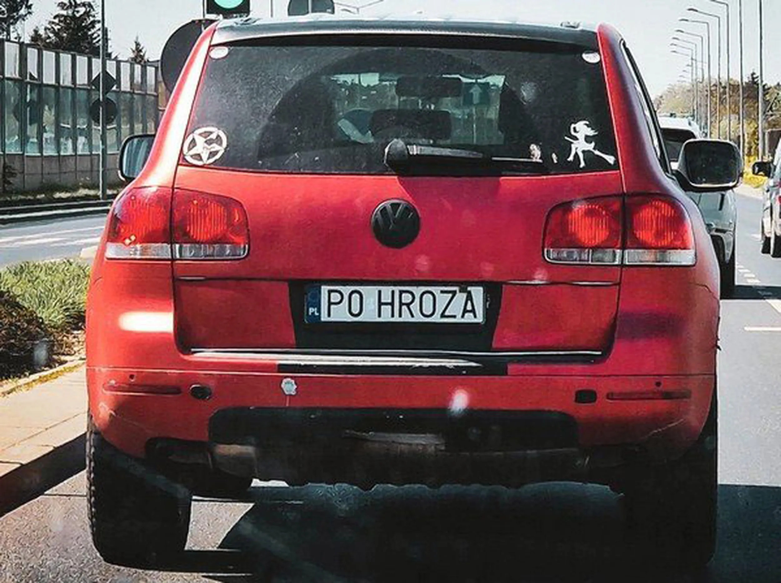 Fajny numer, blacha P0 HROZA