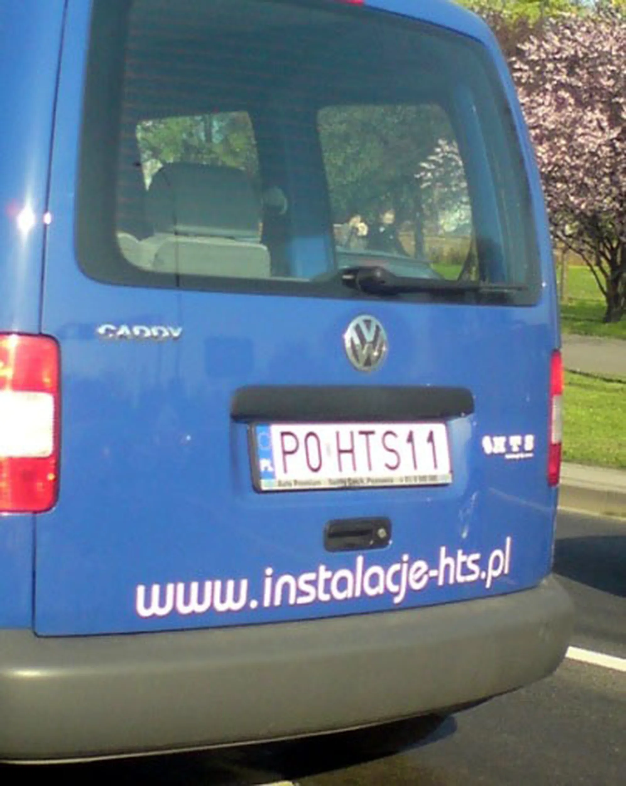 Fajny numer, blacha P0 HTS11